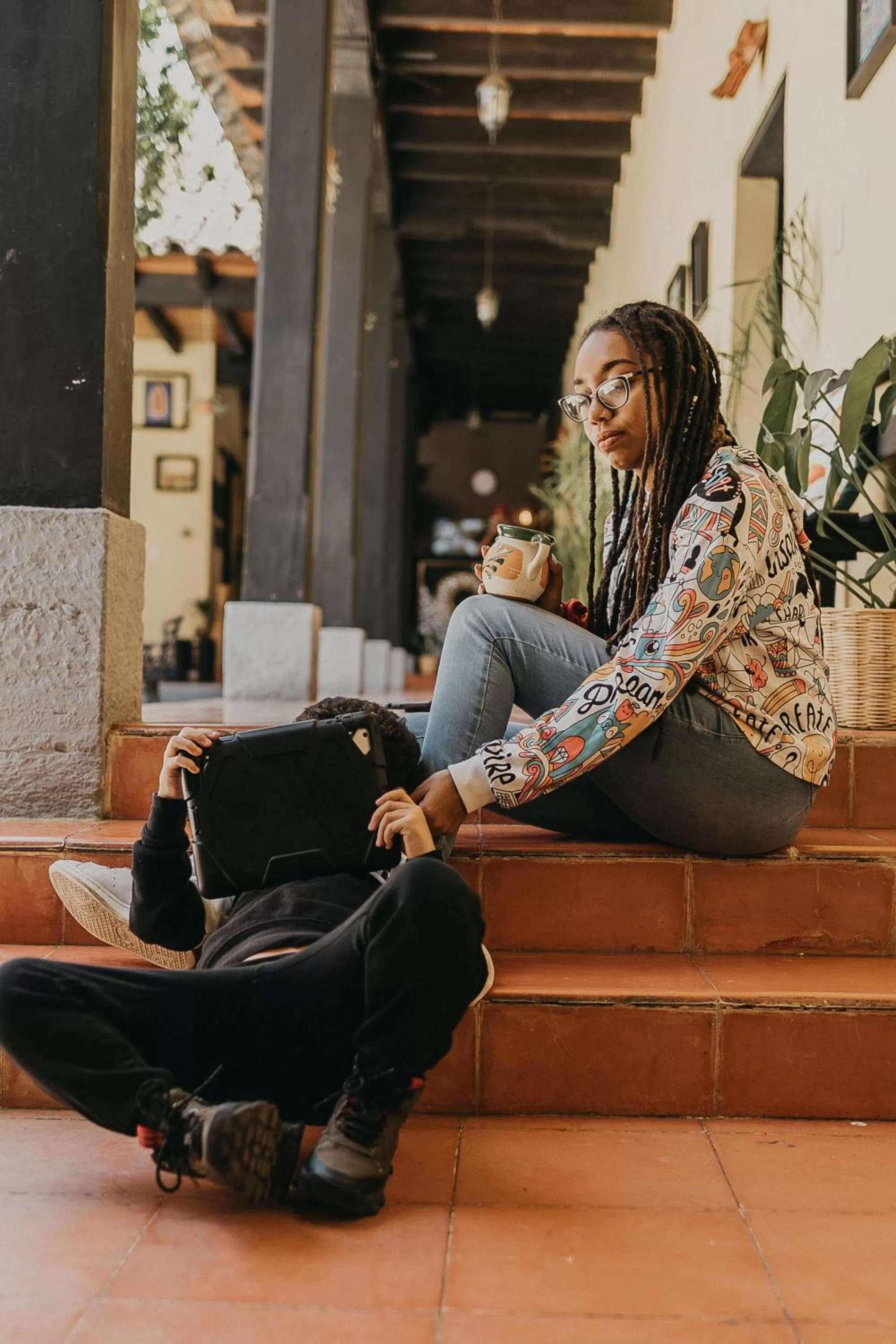 People, Guests in El Naranjo Hotel Finca Urbana