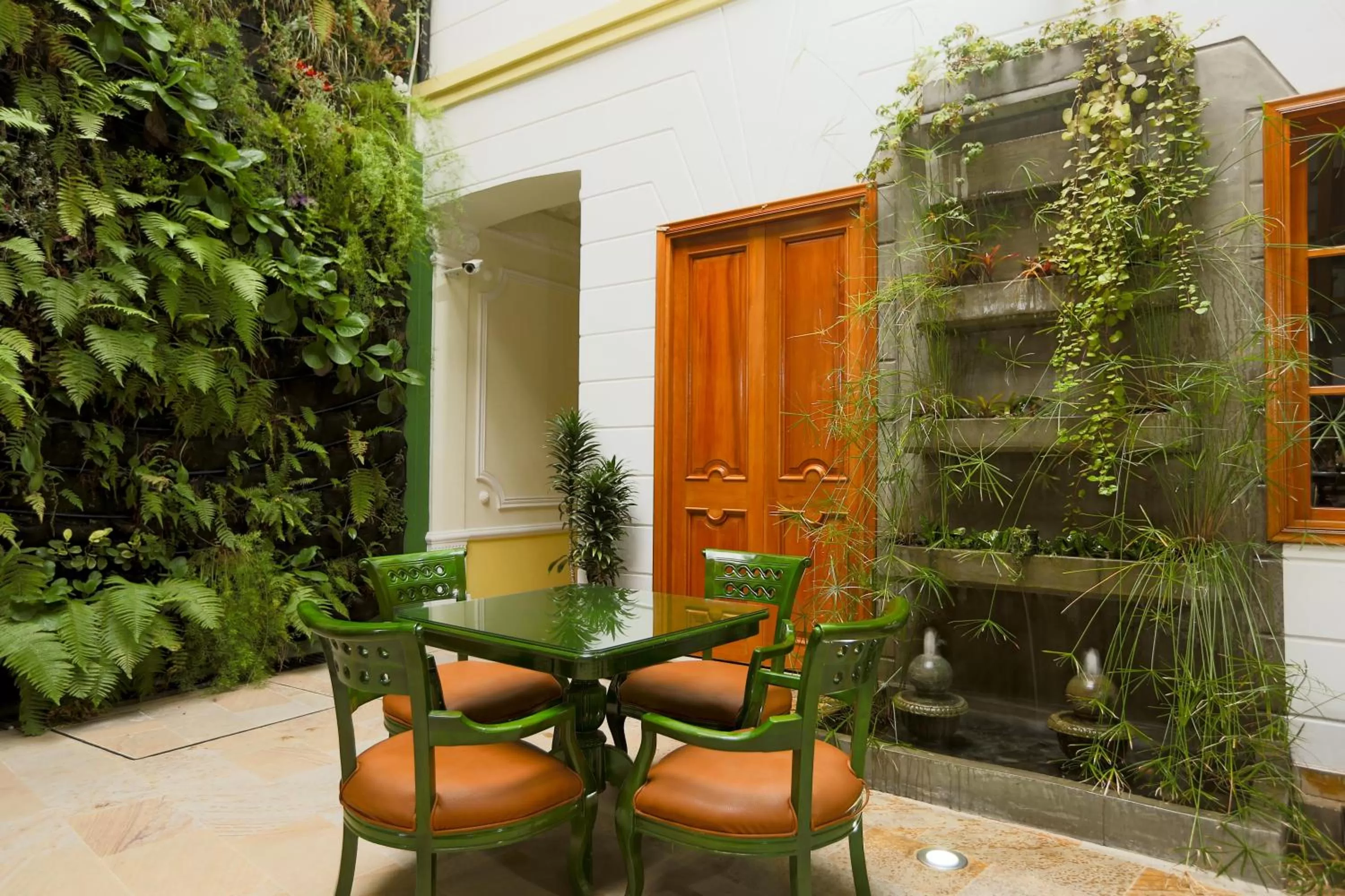 Patio in Hotel Santa Lucia Boutique Spa