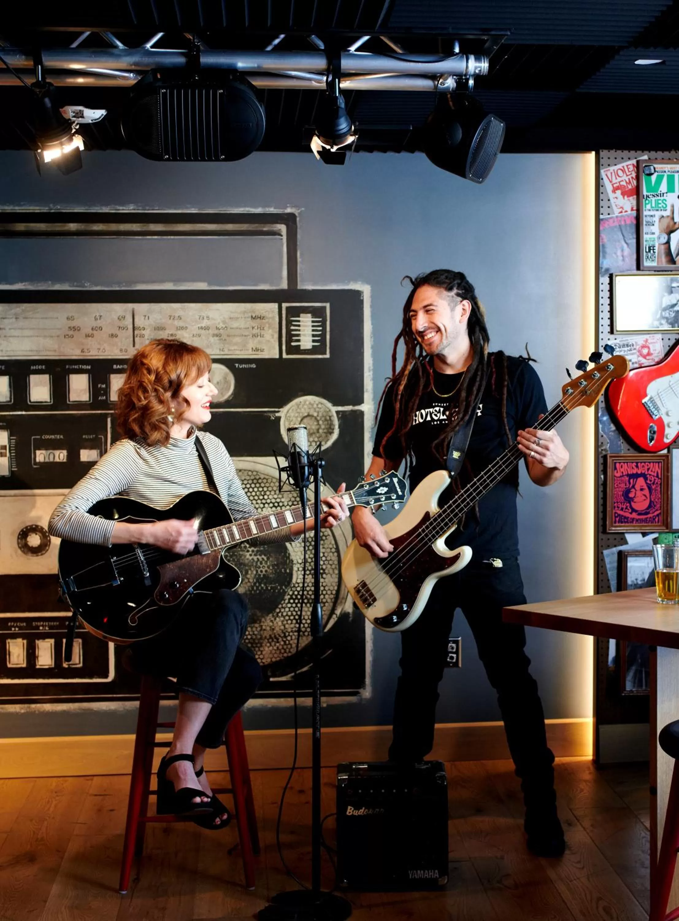 Evening entertainment in Hotel Ziggy On Sunset