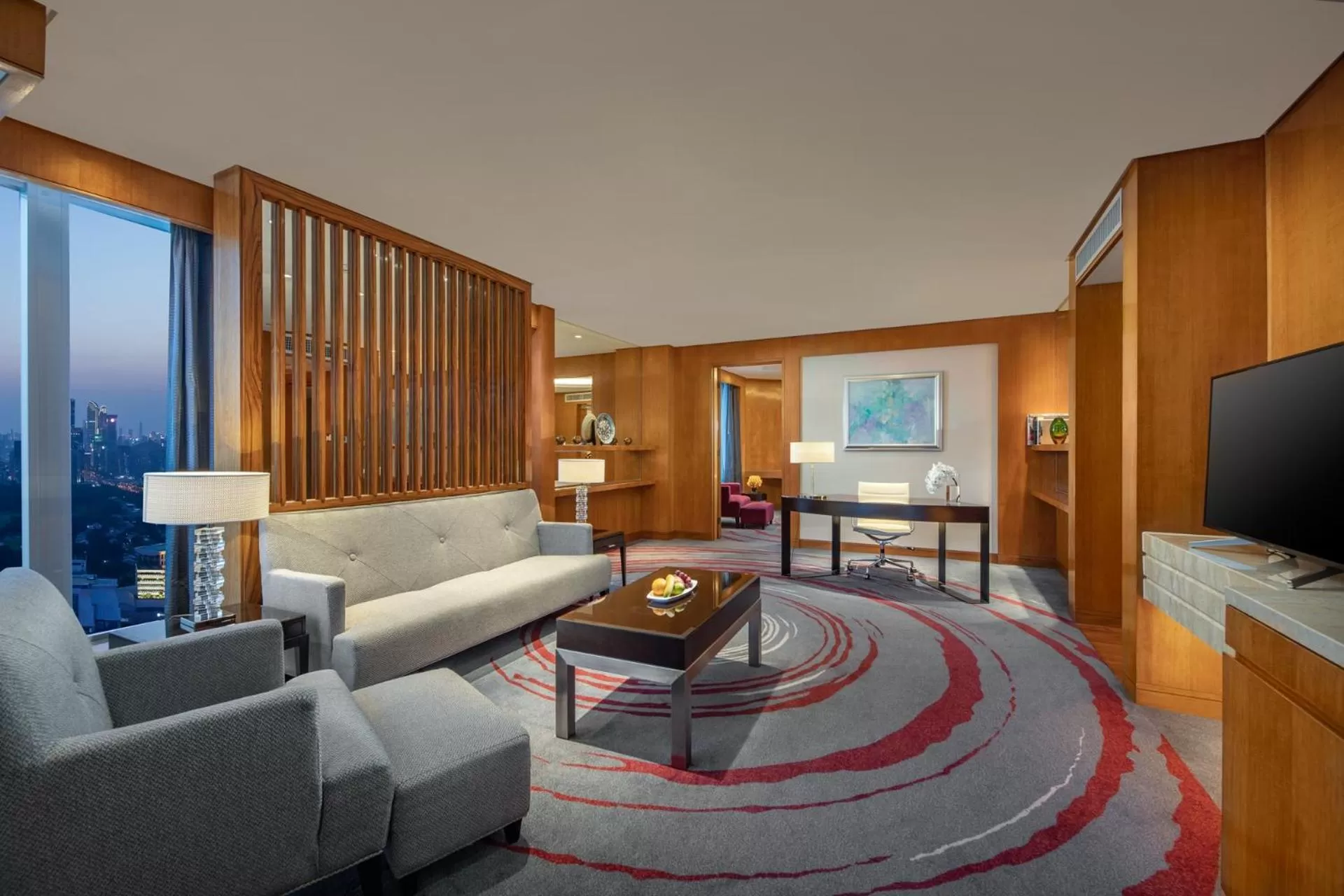 Living room in Crowne Plaza Shenzhen Futian