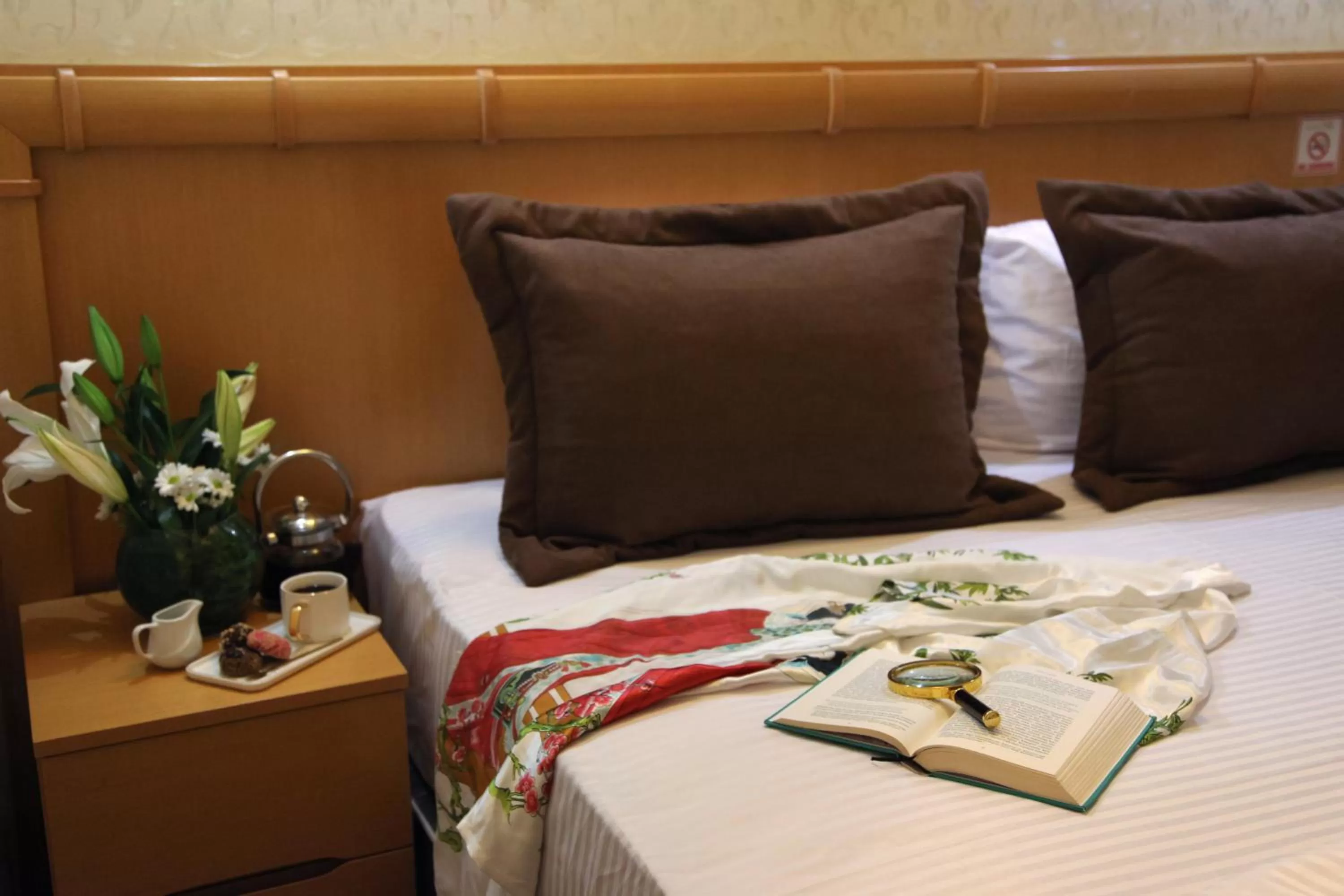 Bed in Stargate Hotel&Spa