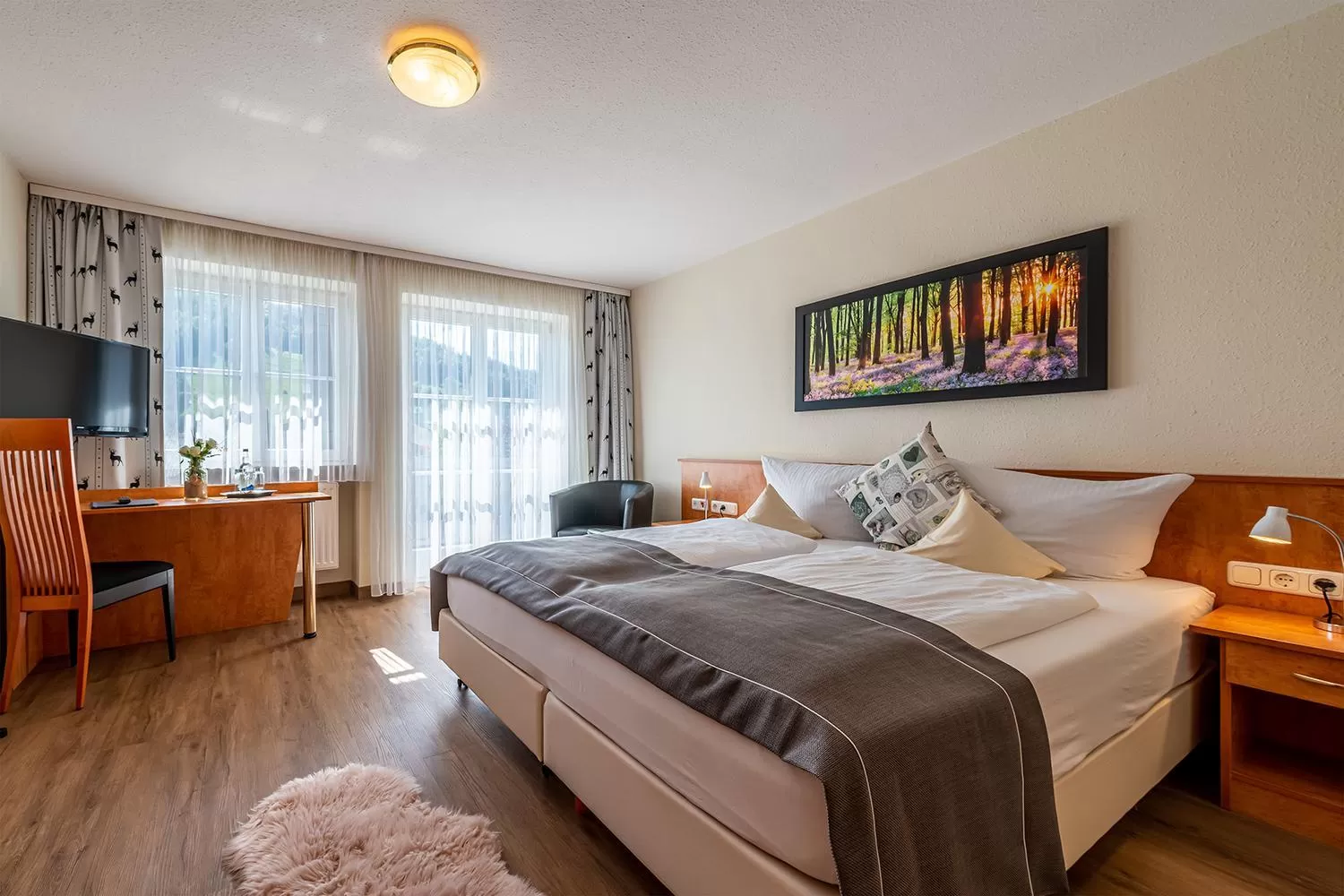 Photo of the whole room, Bed in Hotel Neudeck