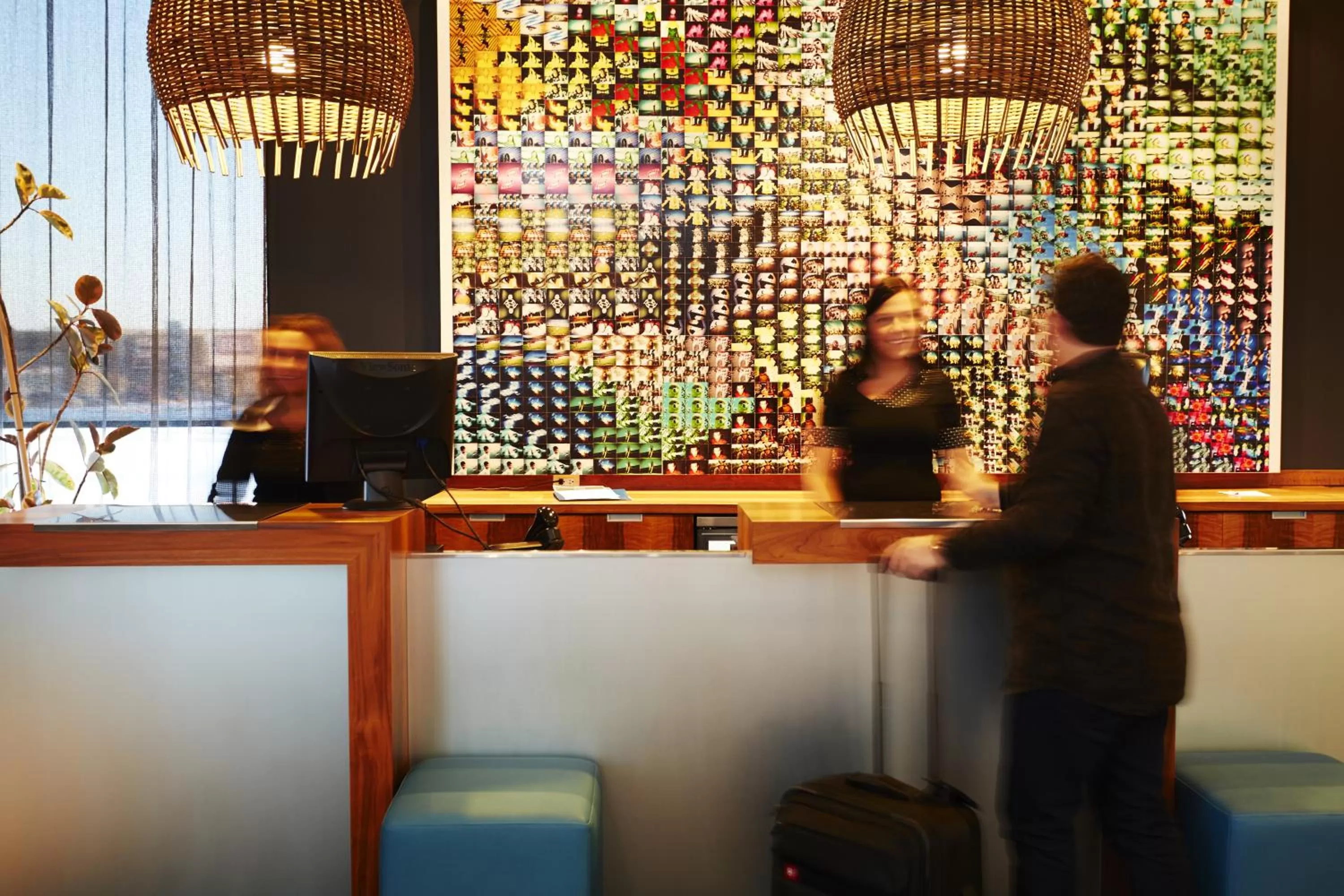 Lobby or reception in Hôtel Alt Quartier DIX30