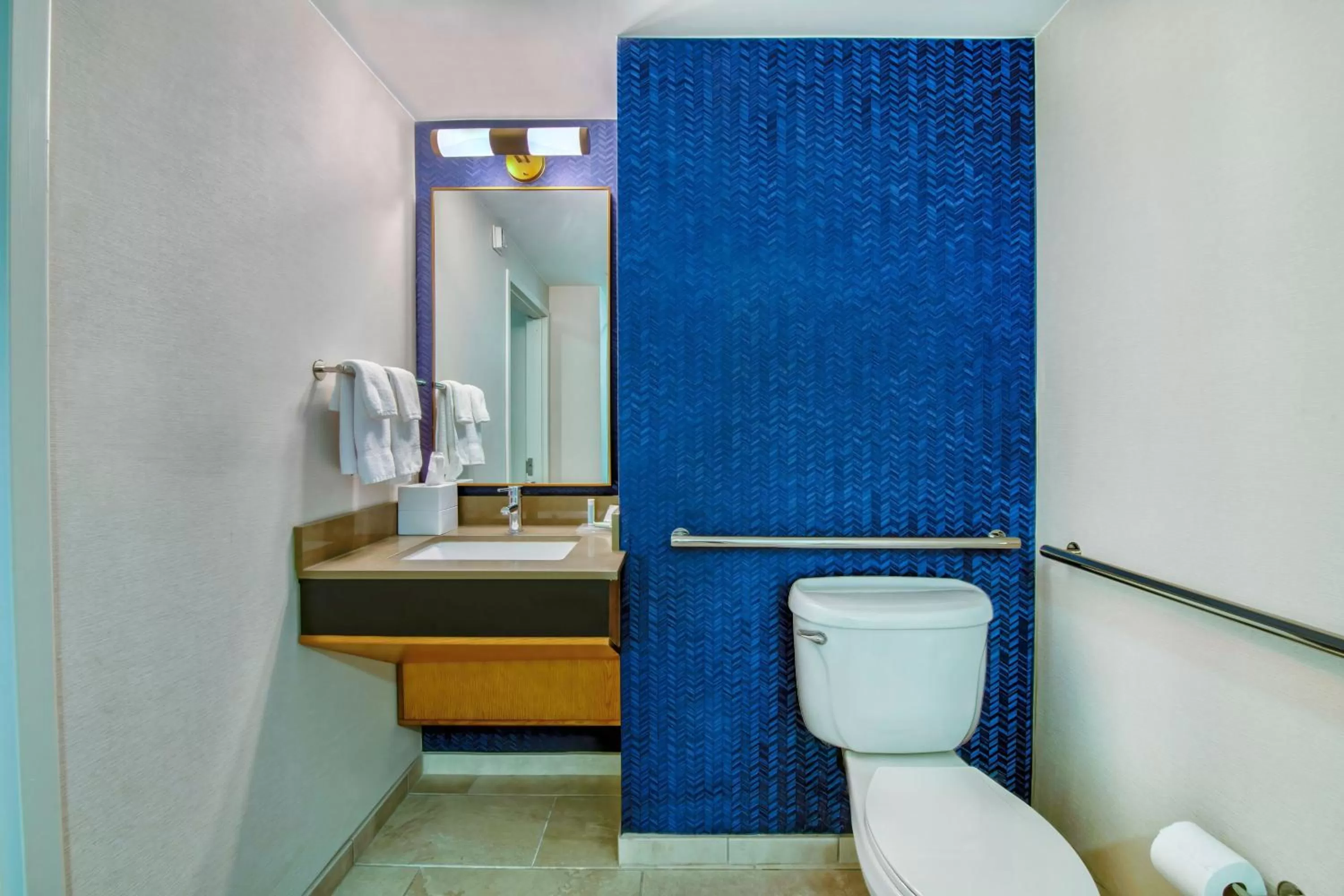 Bathroom in Fairfield Inn & Suites by Marriott Cortland