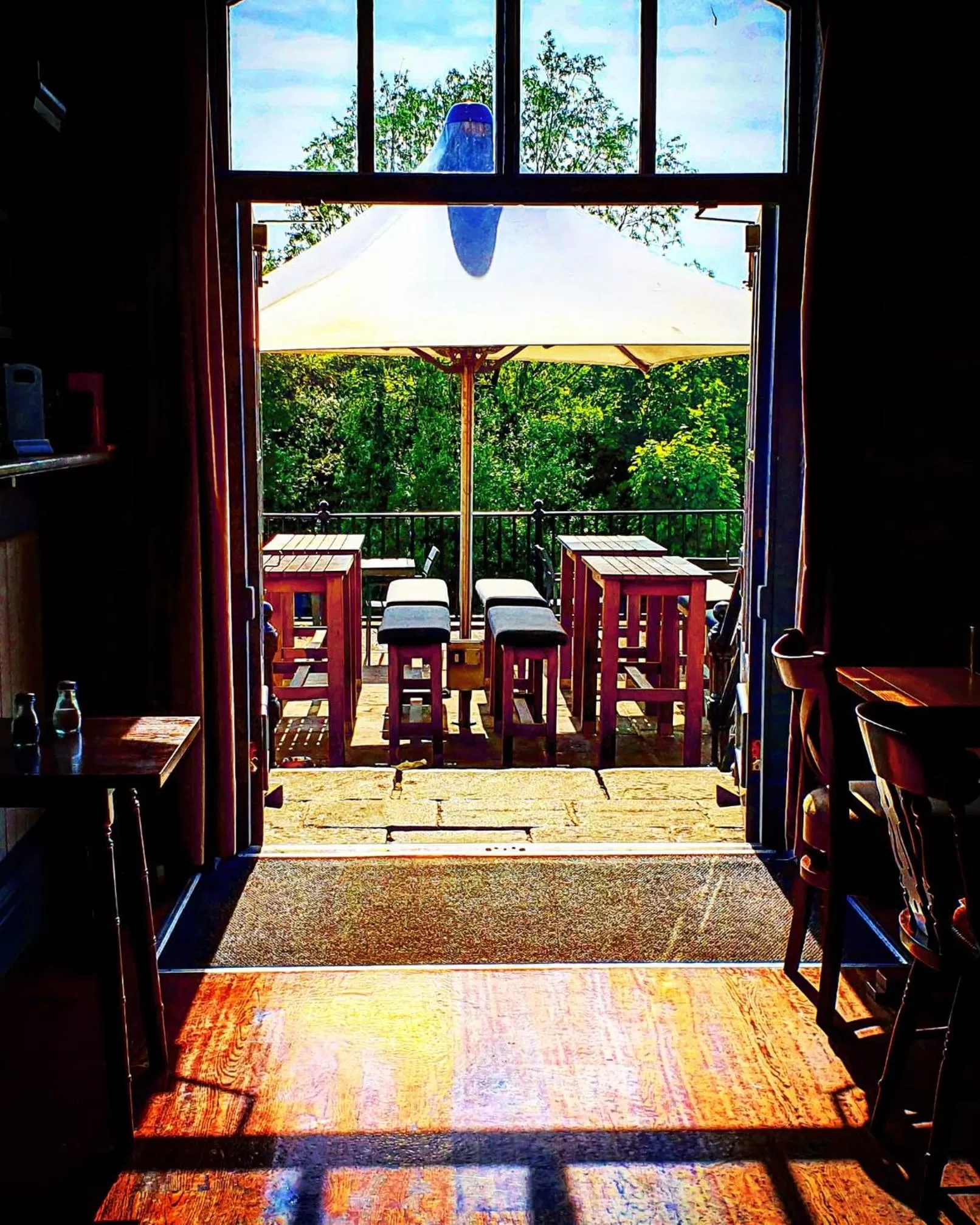 Balcony/Terrace in Boat & Horses Inn