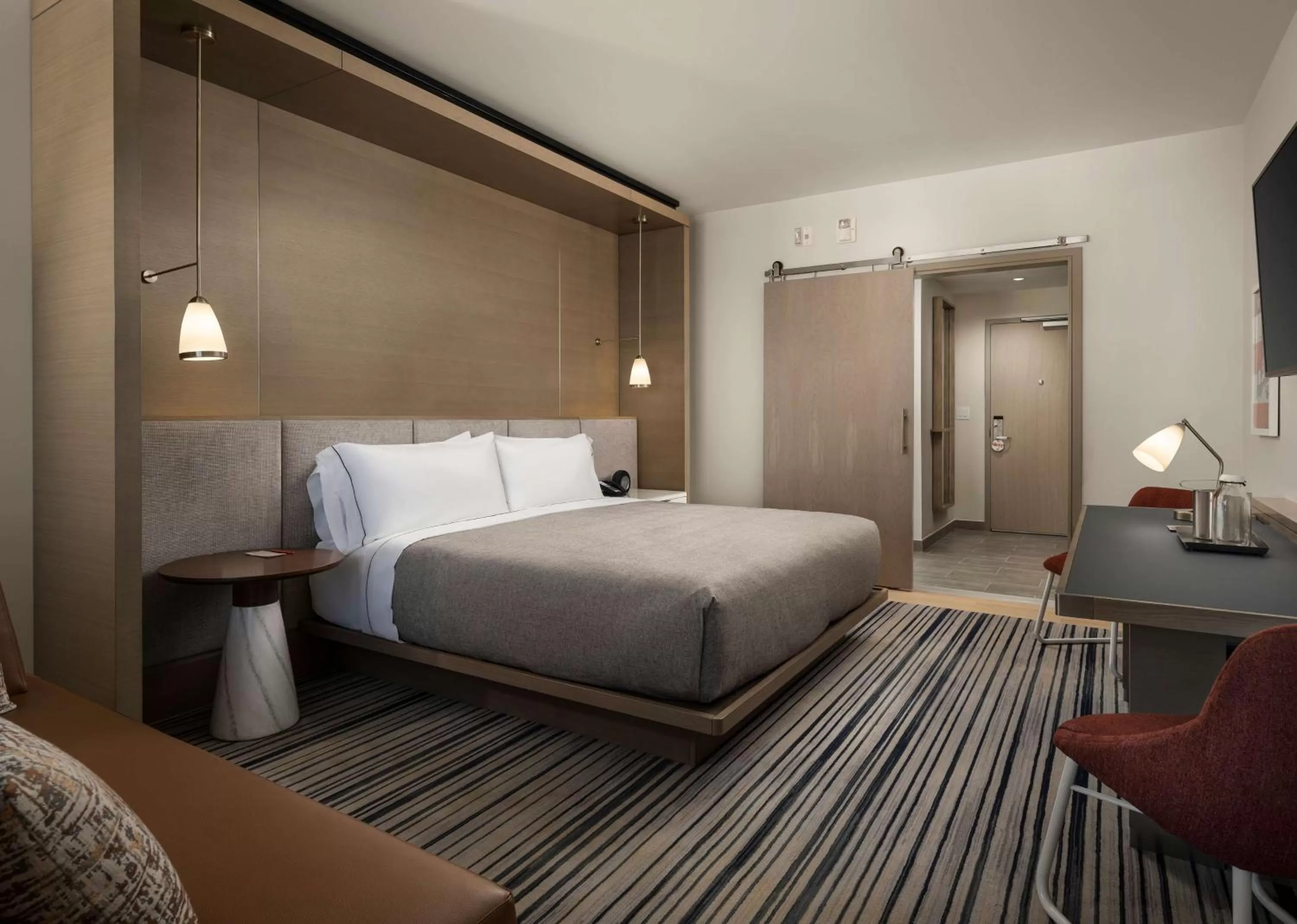 Bedroom, Bed in Canopy By Hilton Dallas Frisco Station