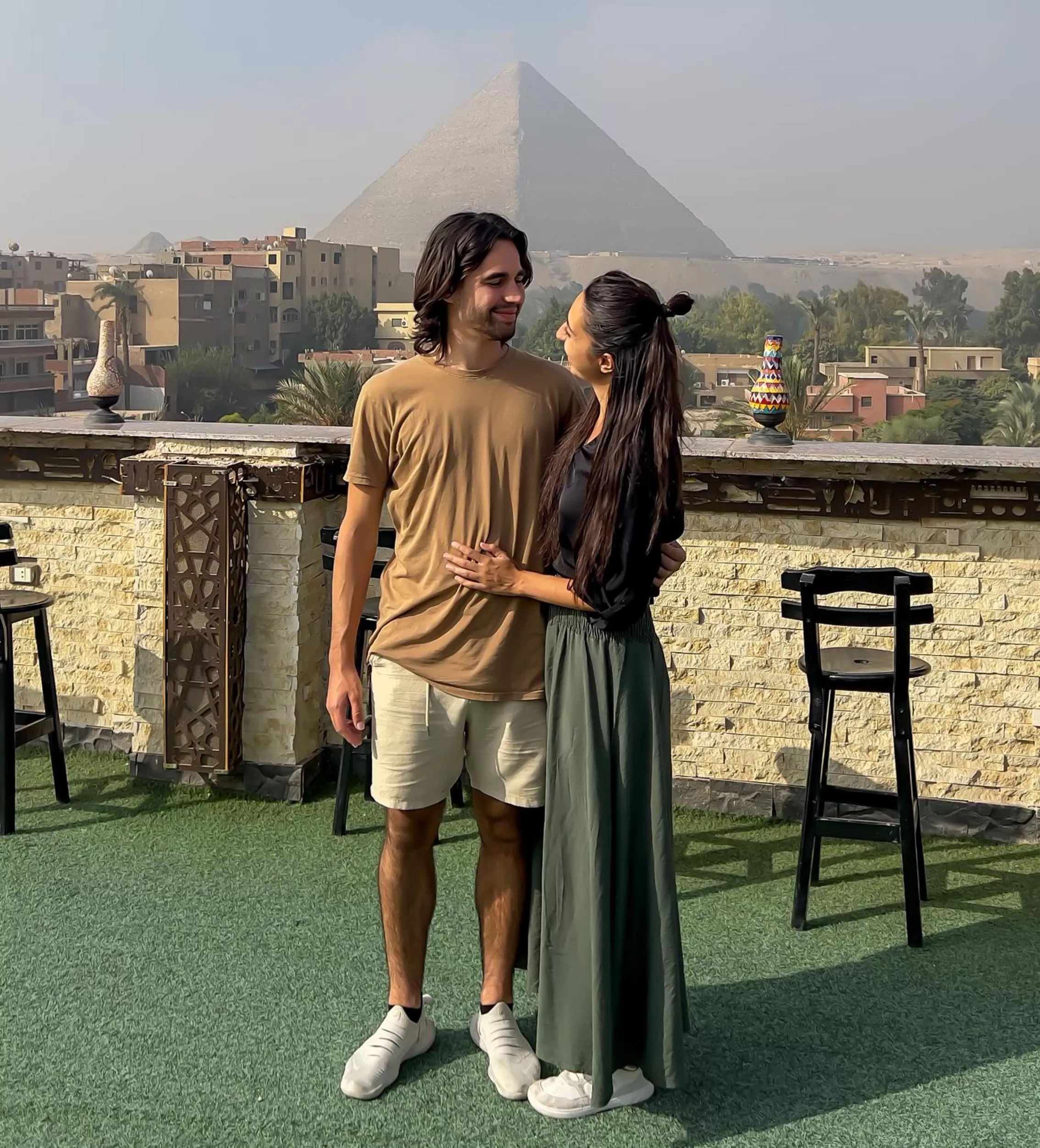 Day in King Cheops Inn - Pyramid View