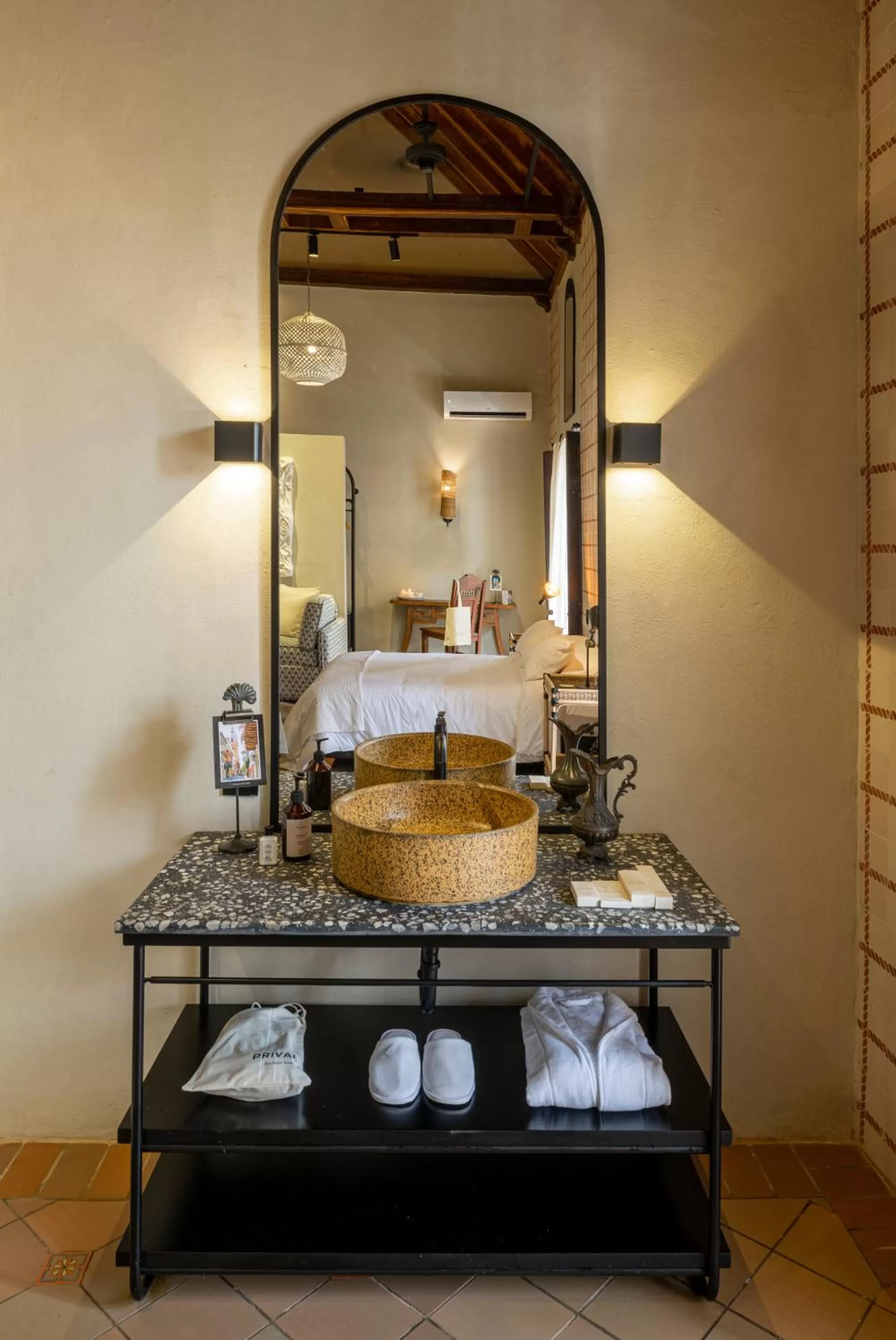 Bedroom in Privado Designer Boutique Hotel