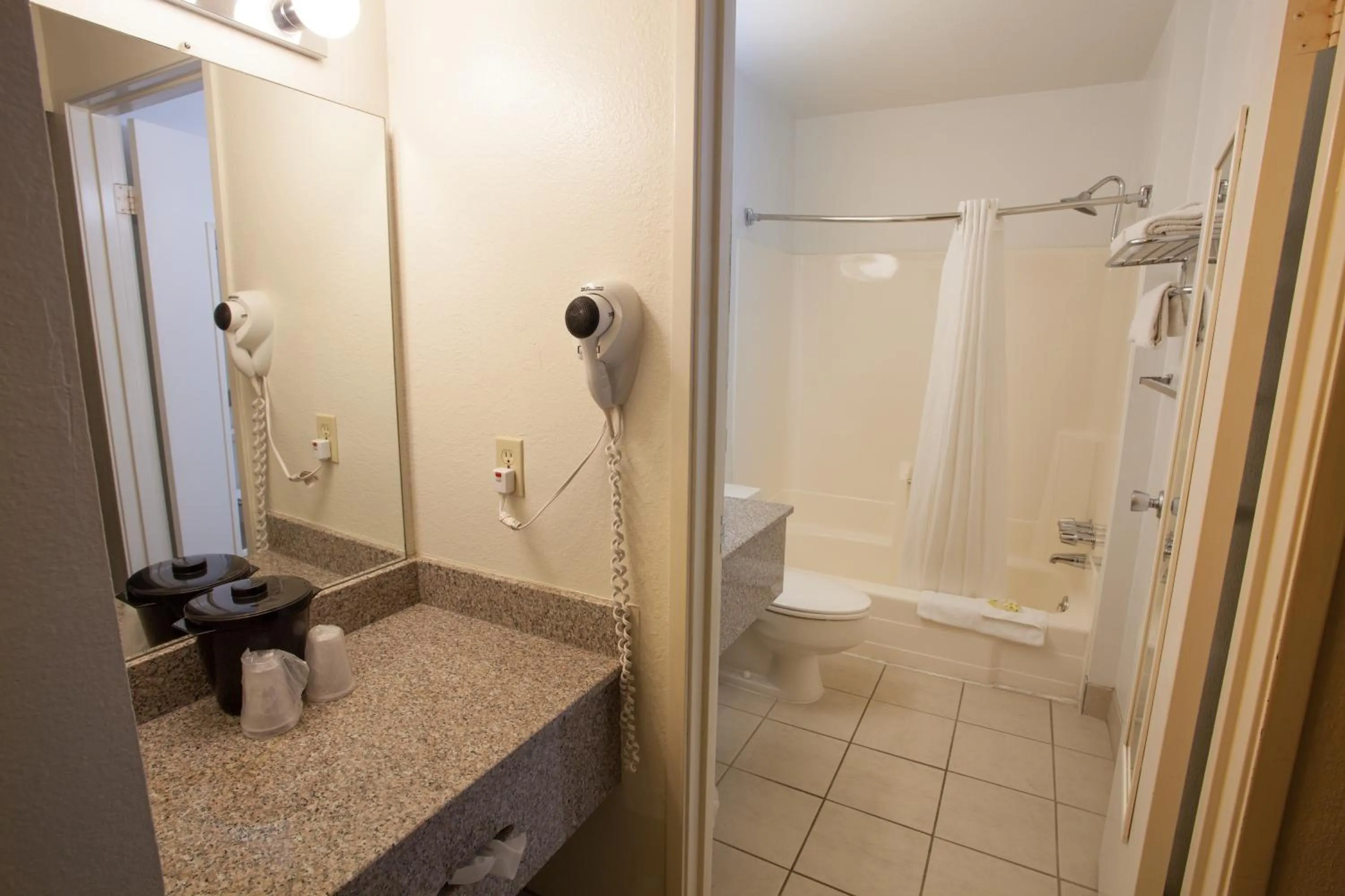 Bathroom in Aviation Inn