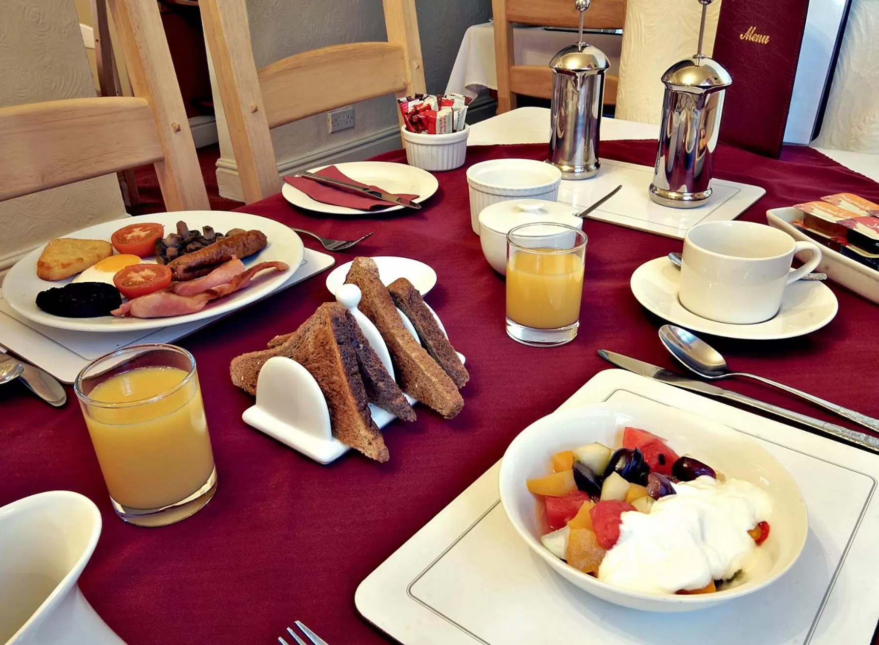 English/Irish breakfast in St Marys Guest House