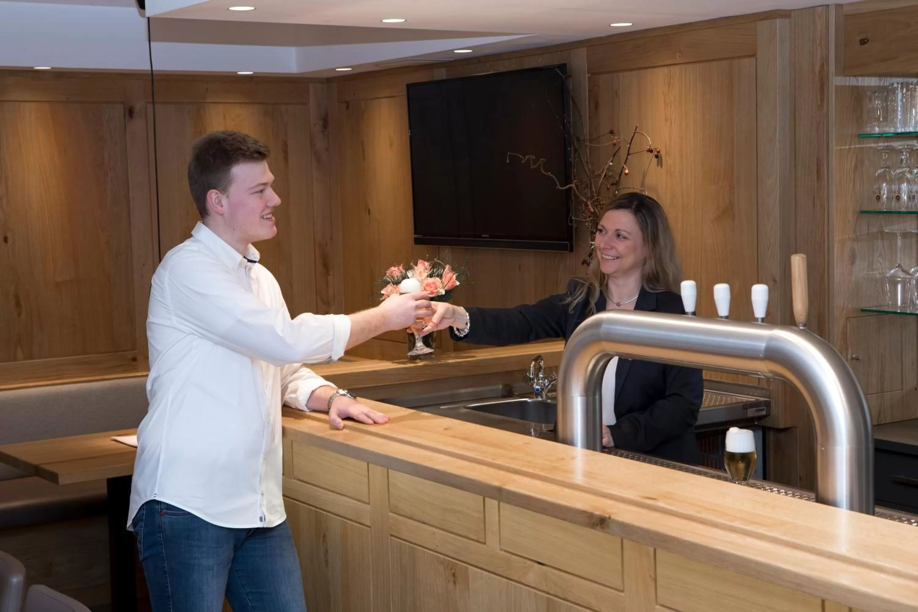 Restaurant/places to eat in Hotel Lindenhof