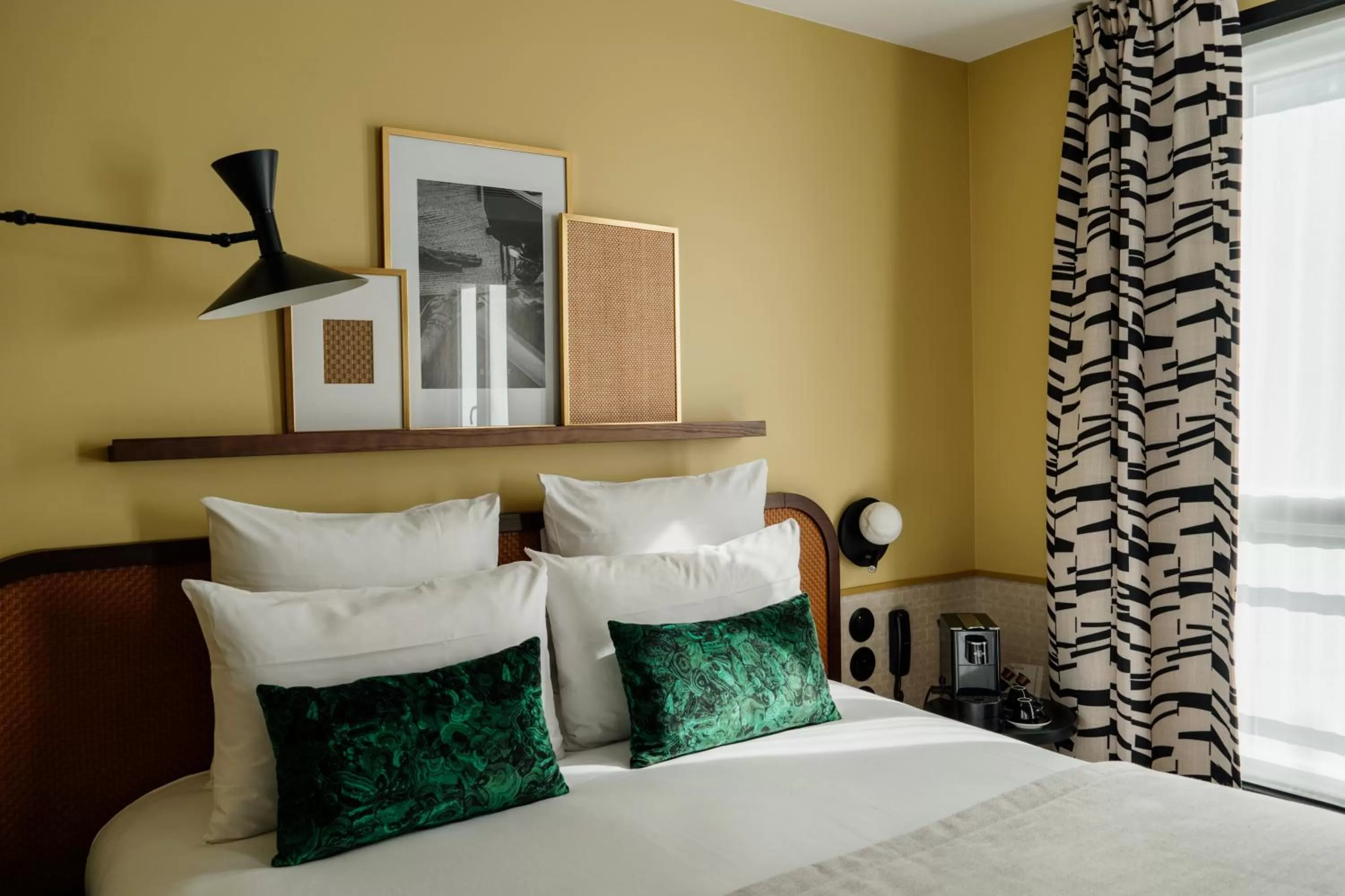 Bed in Hôtel Riesner