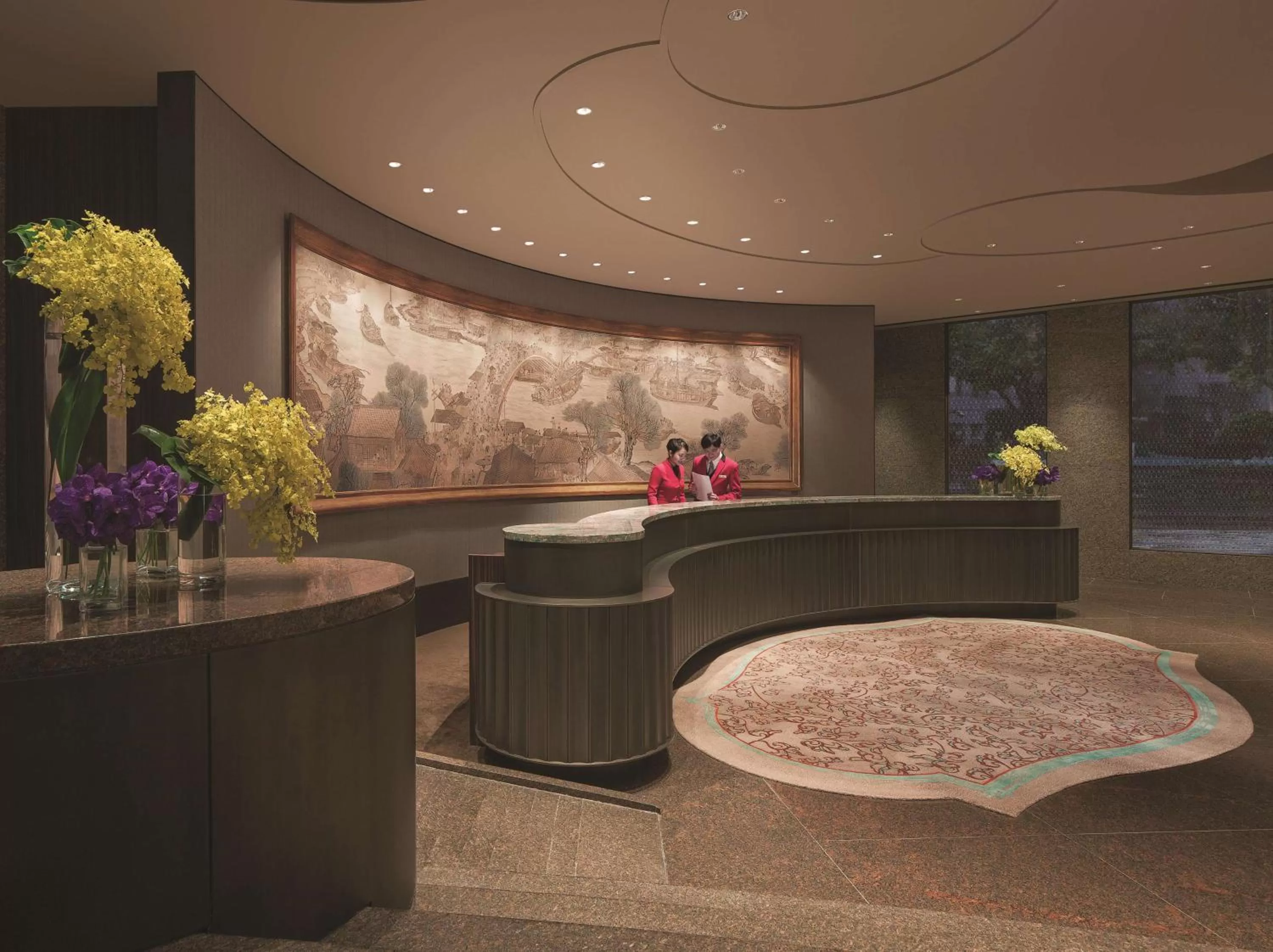 Lobby or reception in Shangri-La Far Eastern, Taipei