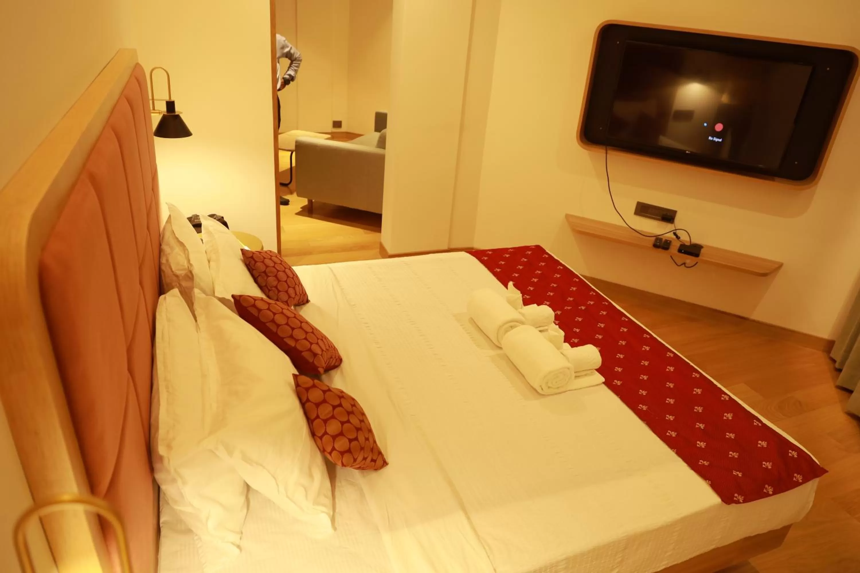 Bedroom, Bed in Manuelsons Malabar Palace