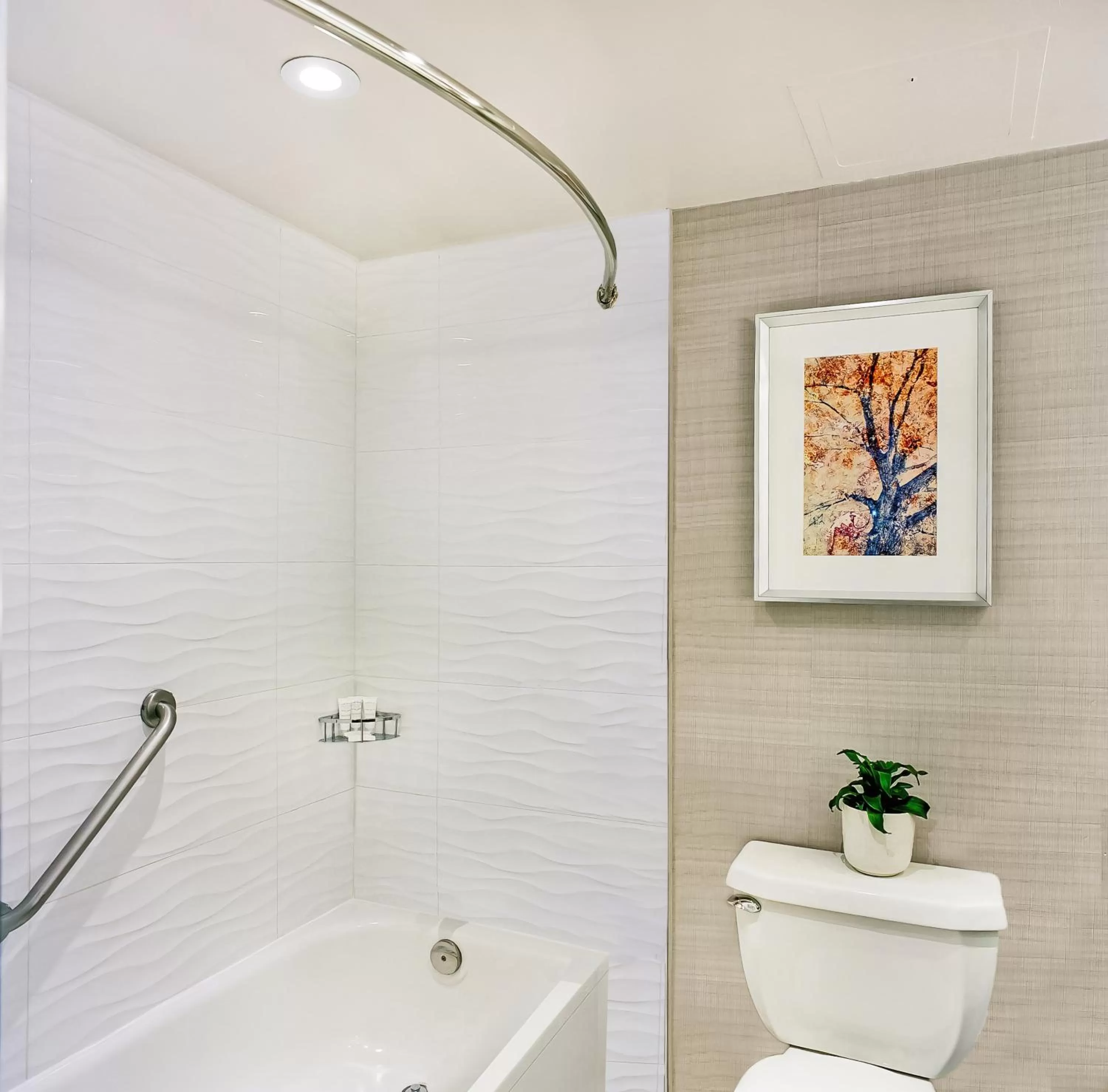 Bathroom in Pan Pacific Toronto