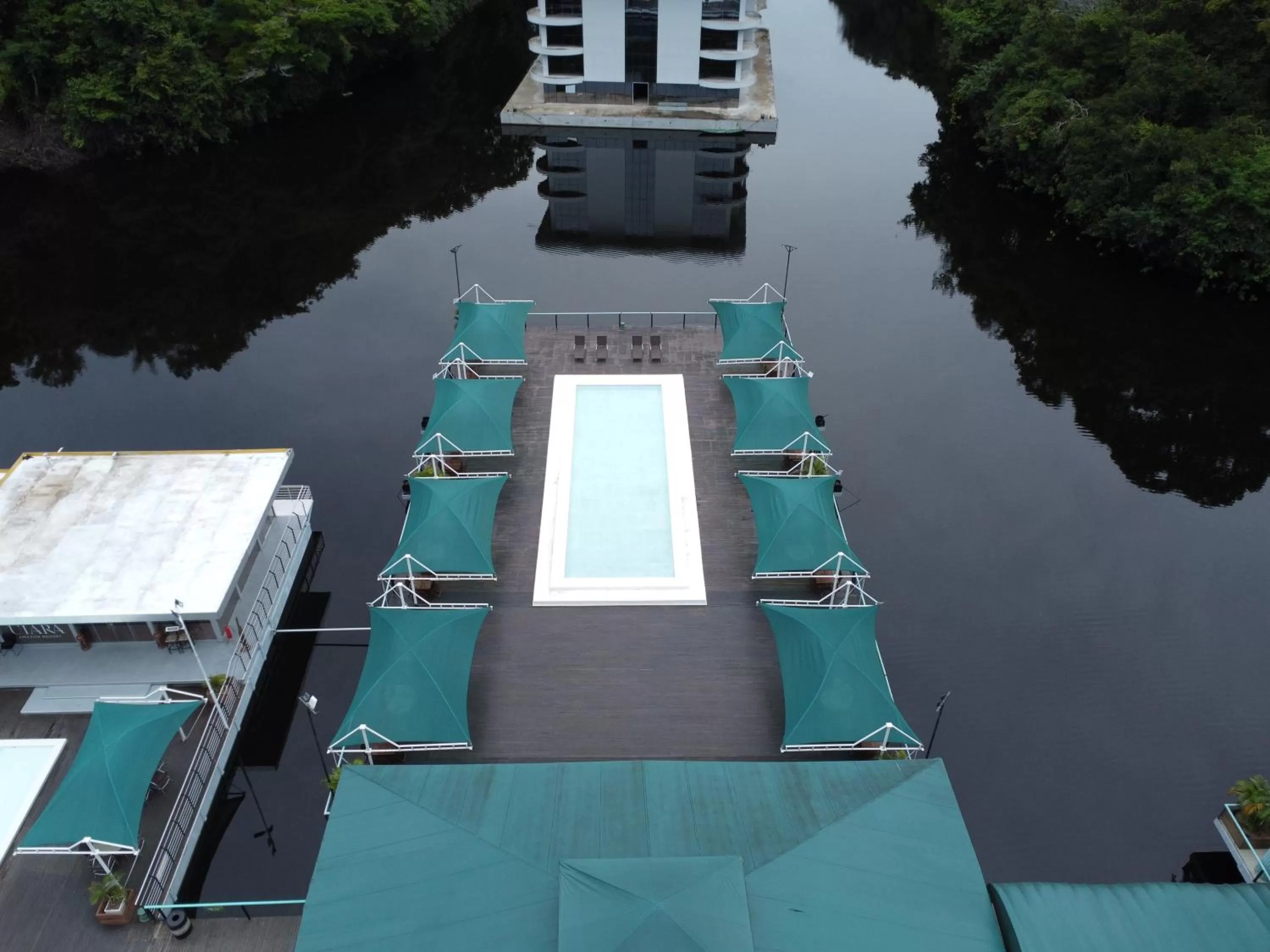 Bird's-eye View in Uiara Amazon Resort