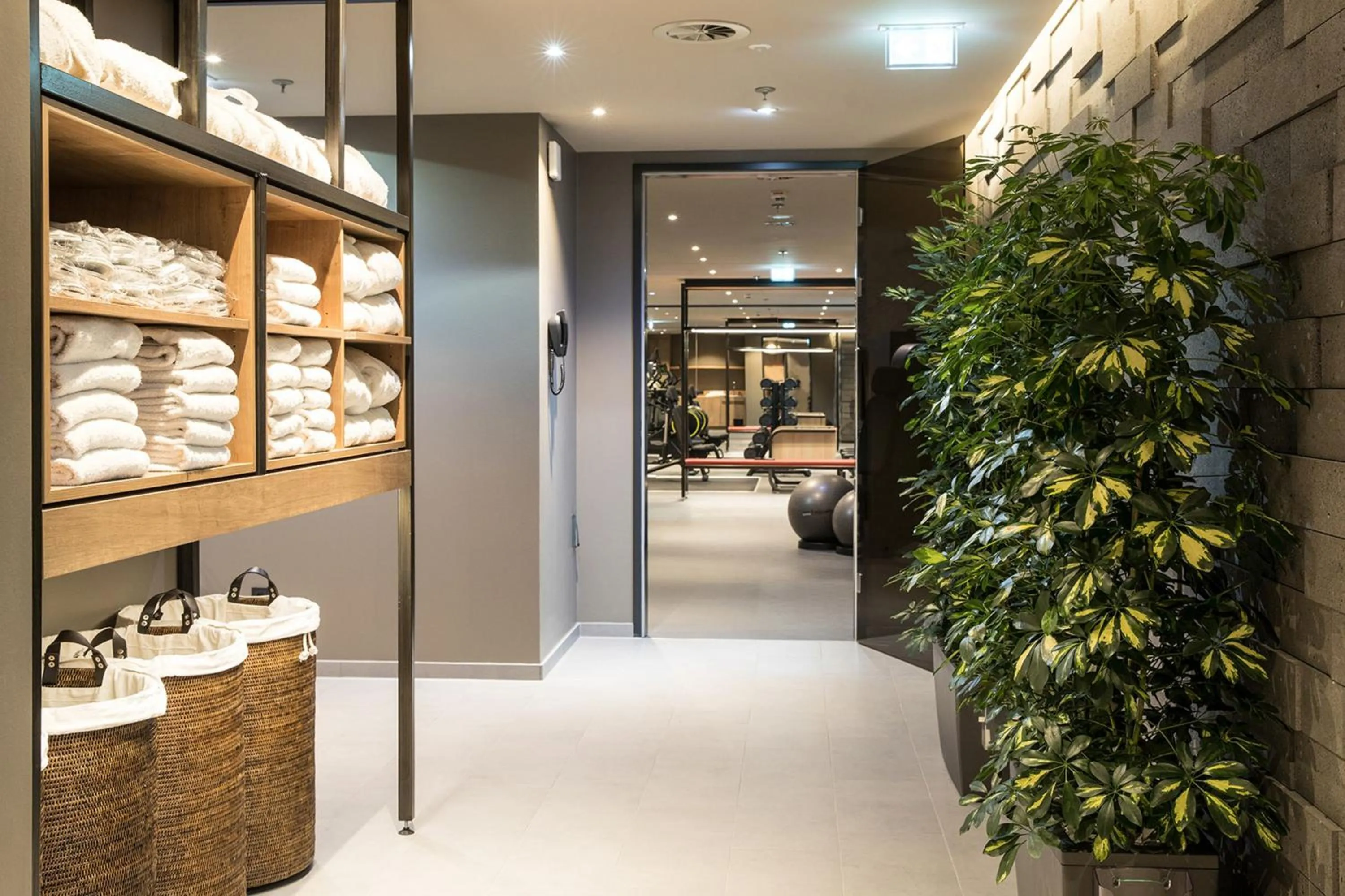 Fitness centre/facilities in Radisson Blu Hotel Köln