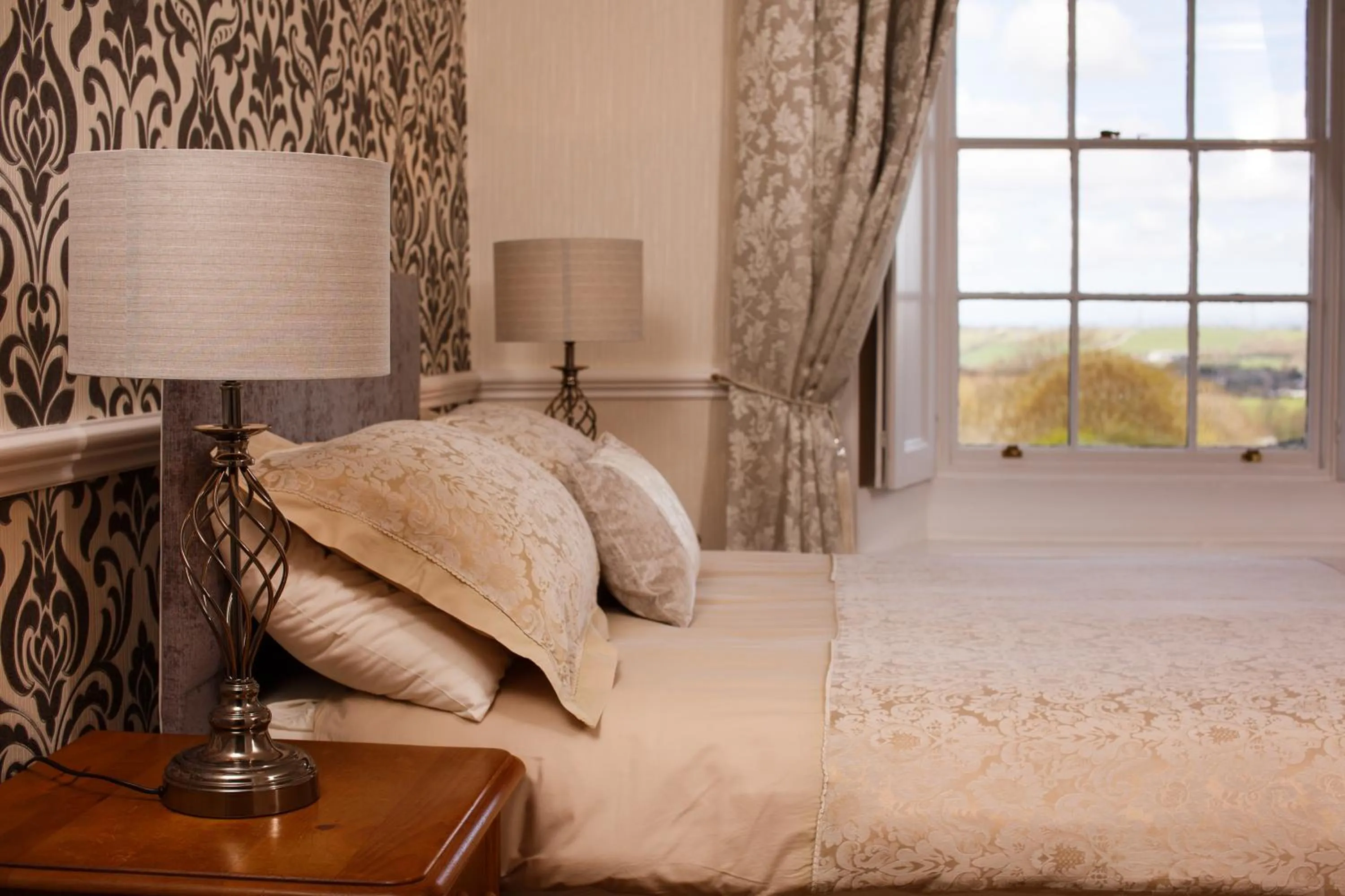 Bed in Portclew House