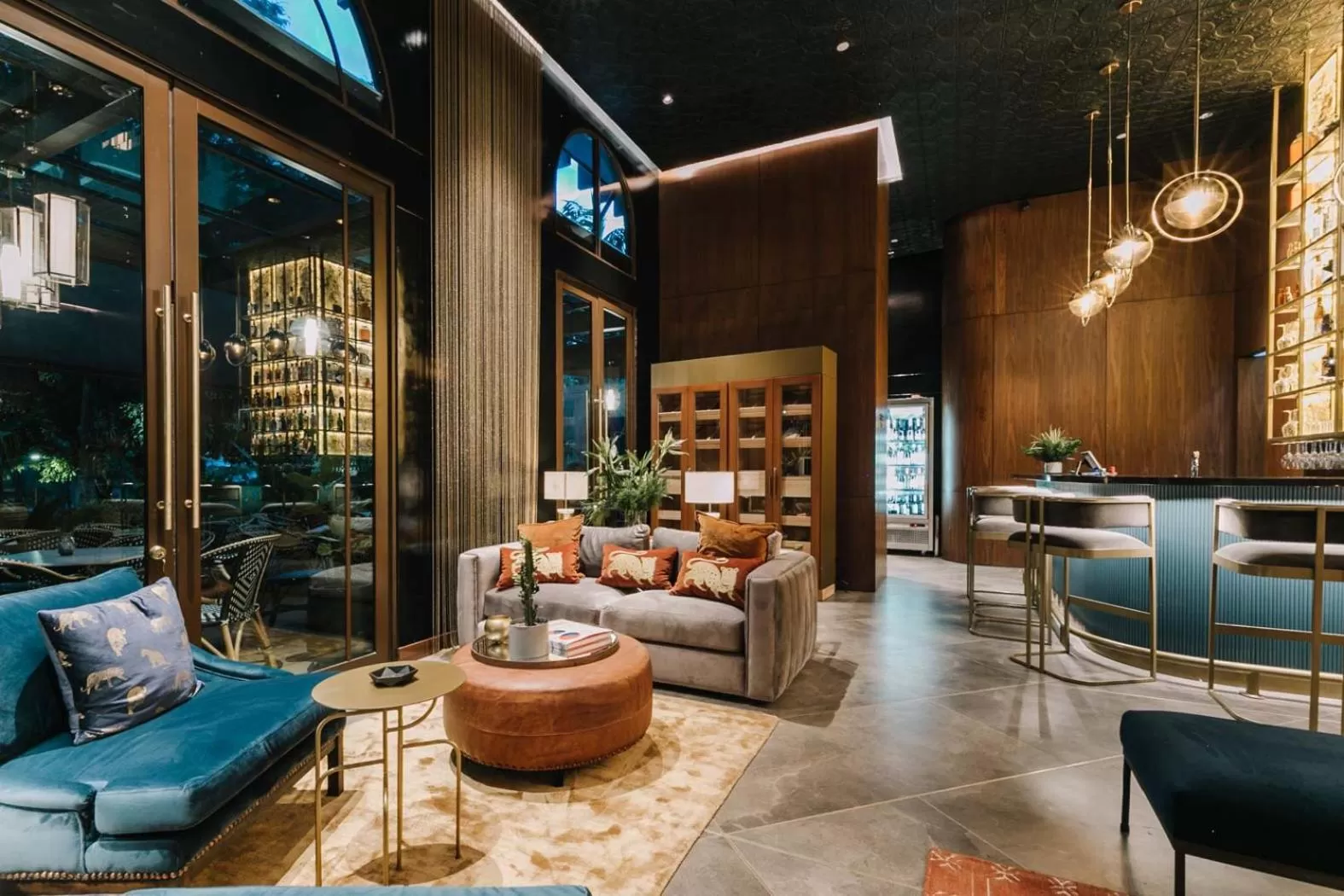 Lobby or reception in Hotel Marquee Medellín