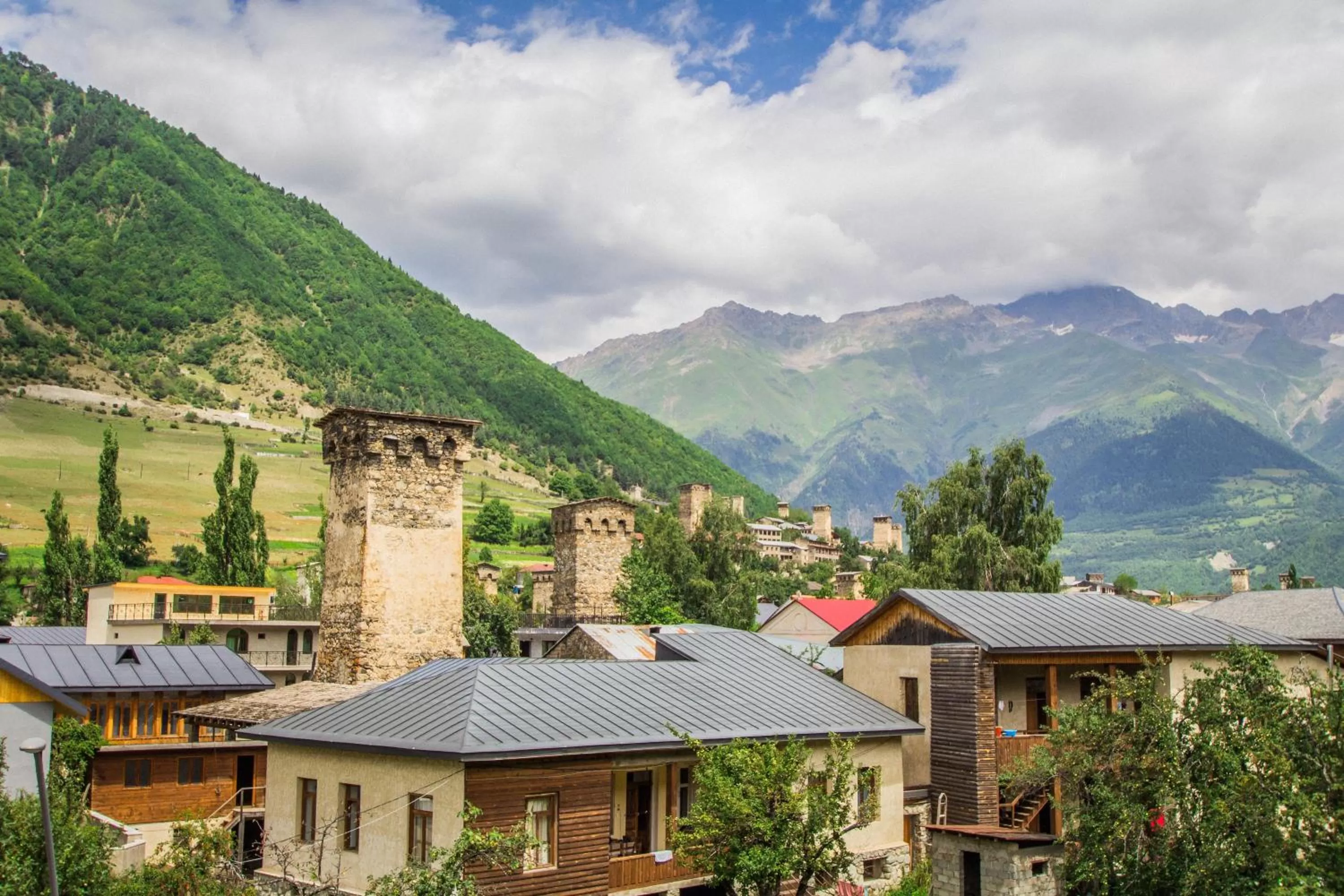 City view, Mountain View in Hotel Svanseti