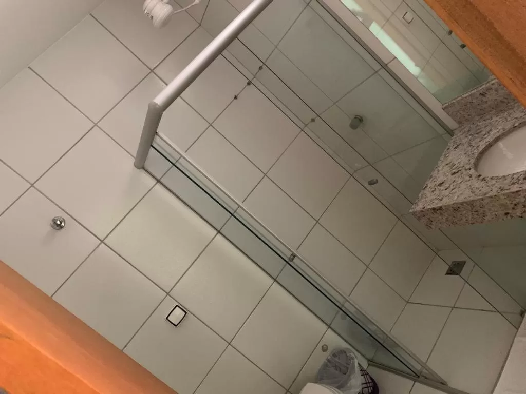 Shower, Bathroom in Hotel Central de Anápolis