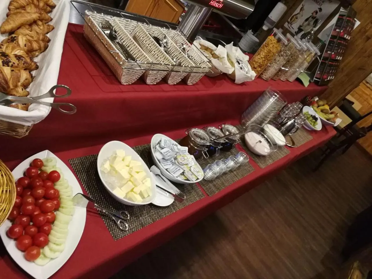 Buffet breakfast in Hotel Bilger Eck