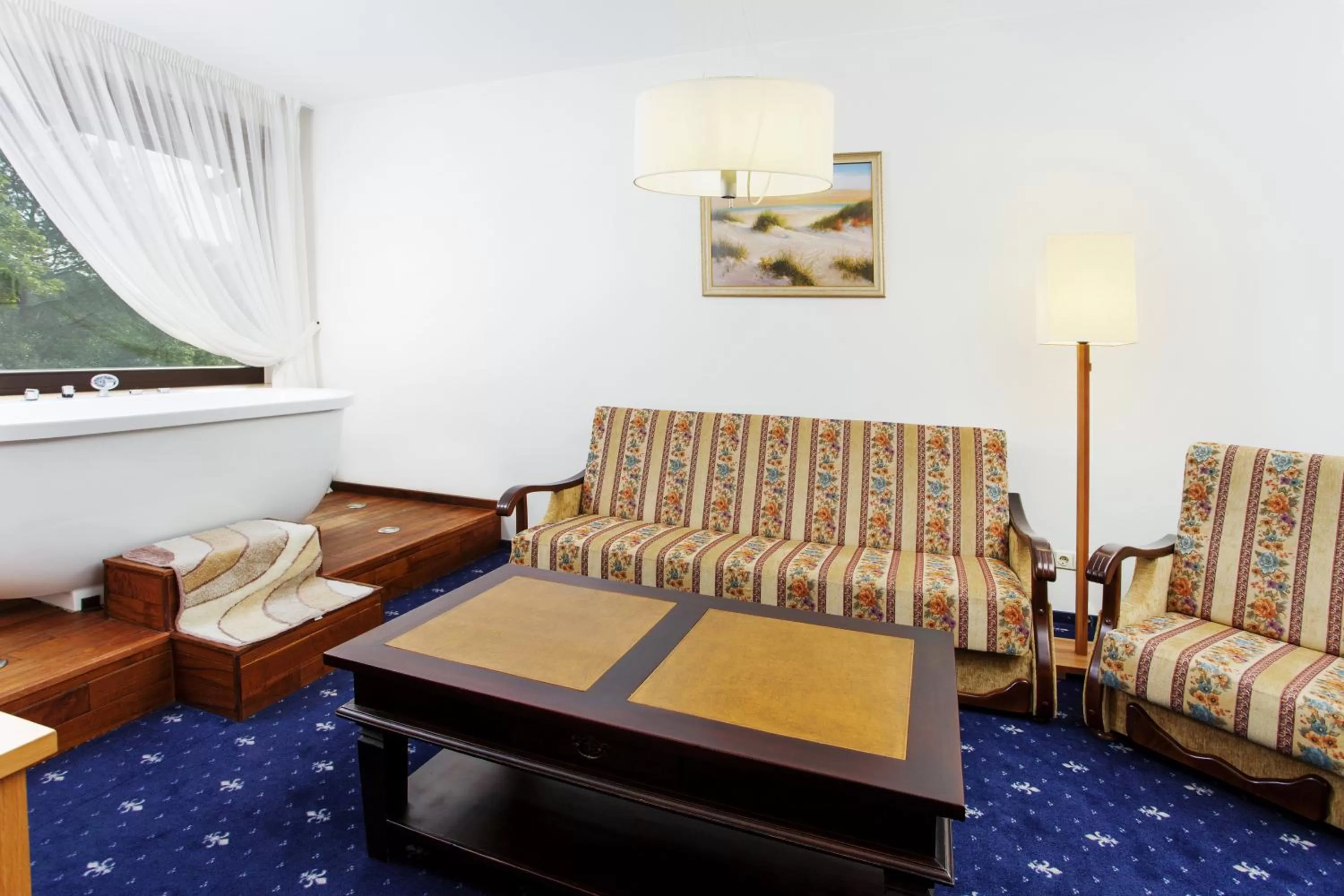 Living room in Park Villa Hotel