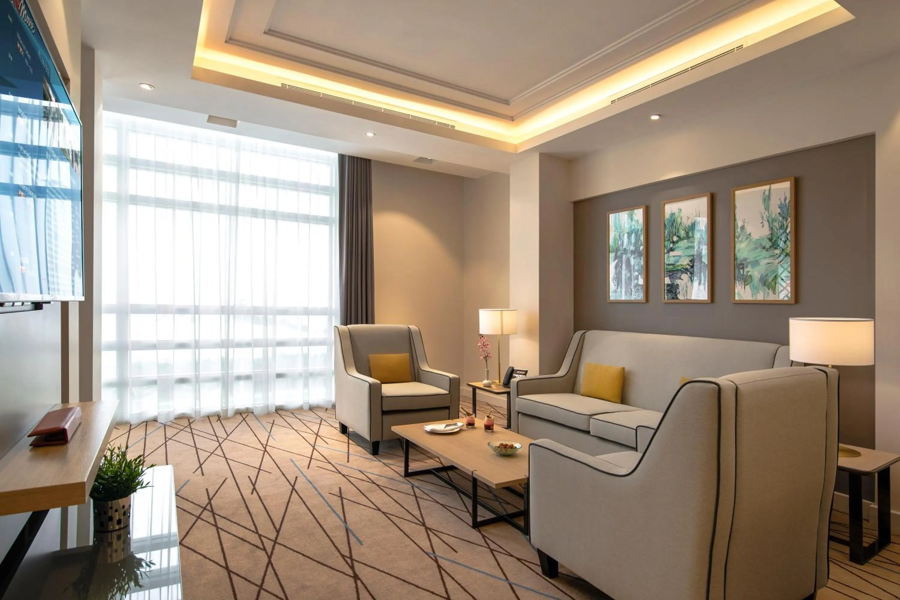 Living room in Cristal Amaken Hotel Riyadh