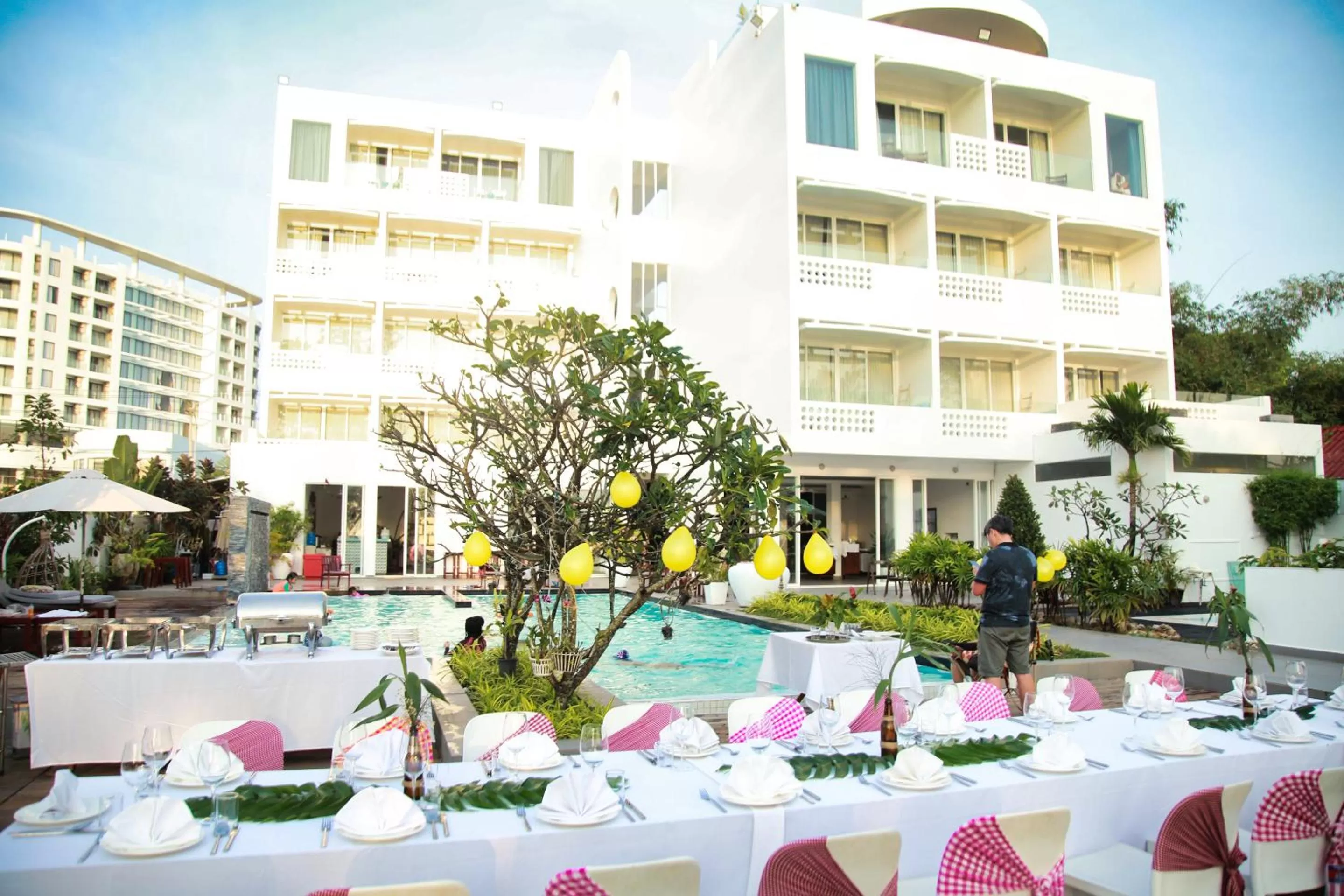 Property building in Naiya Sea Resort