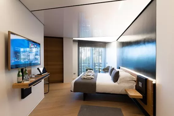 Bed in Borgo San Barbato Resort Spa & Golf