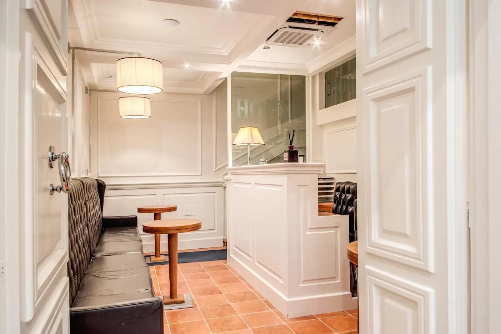 Lobby or reception in Hotel Mirti