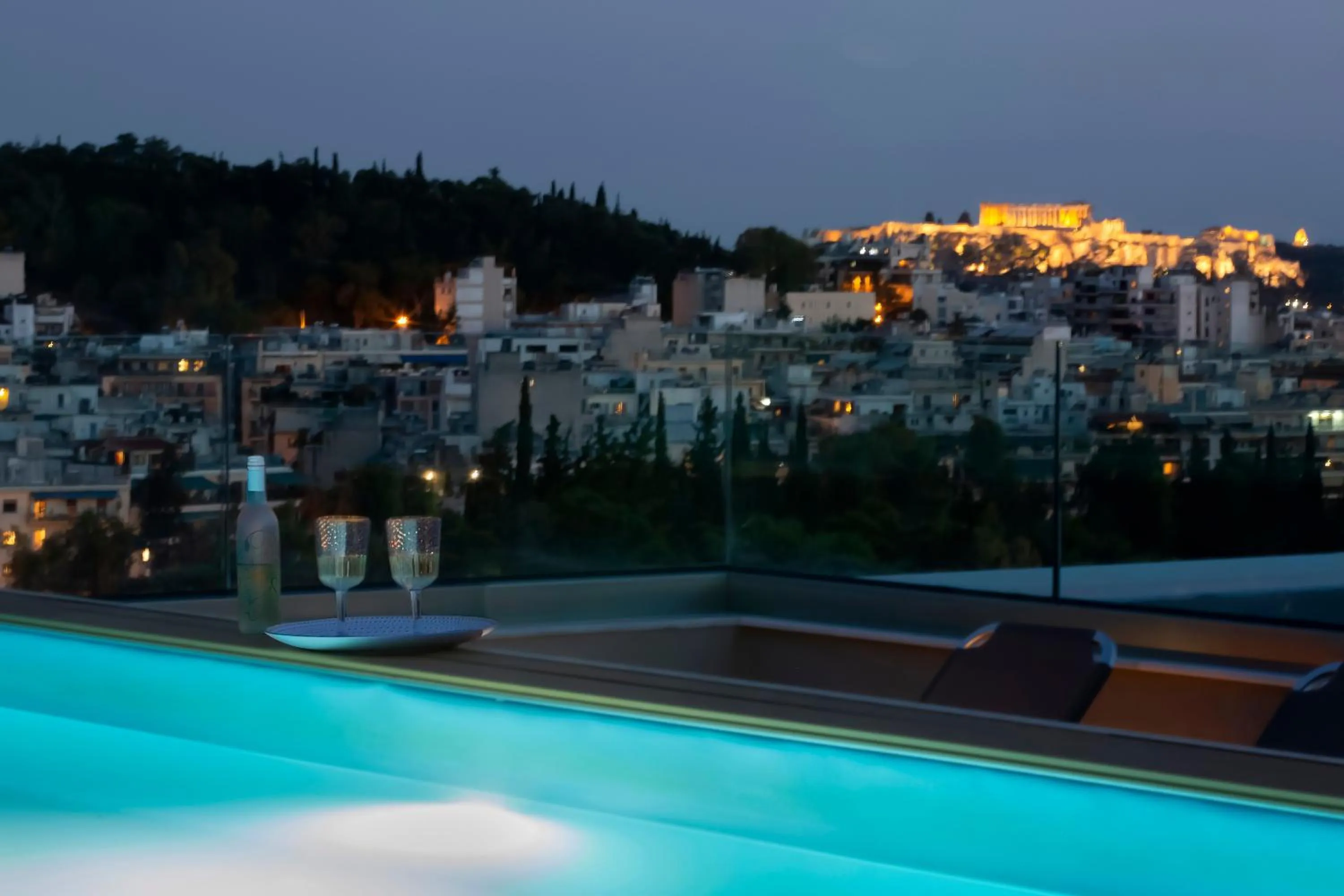 Swimming pool in Athens Panorama Project