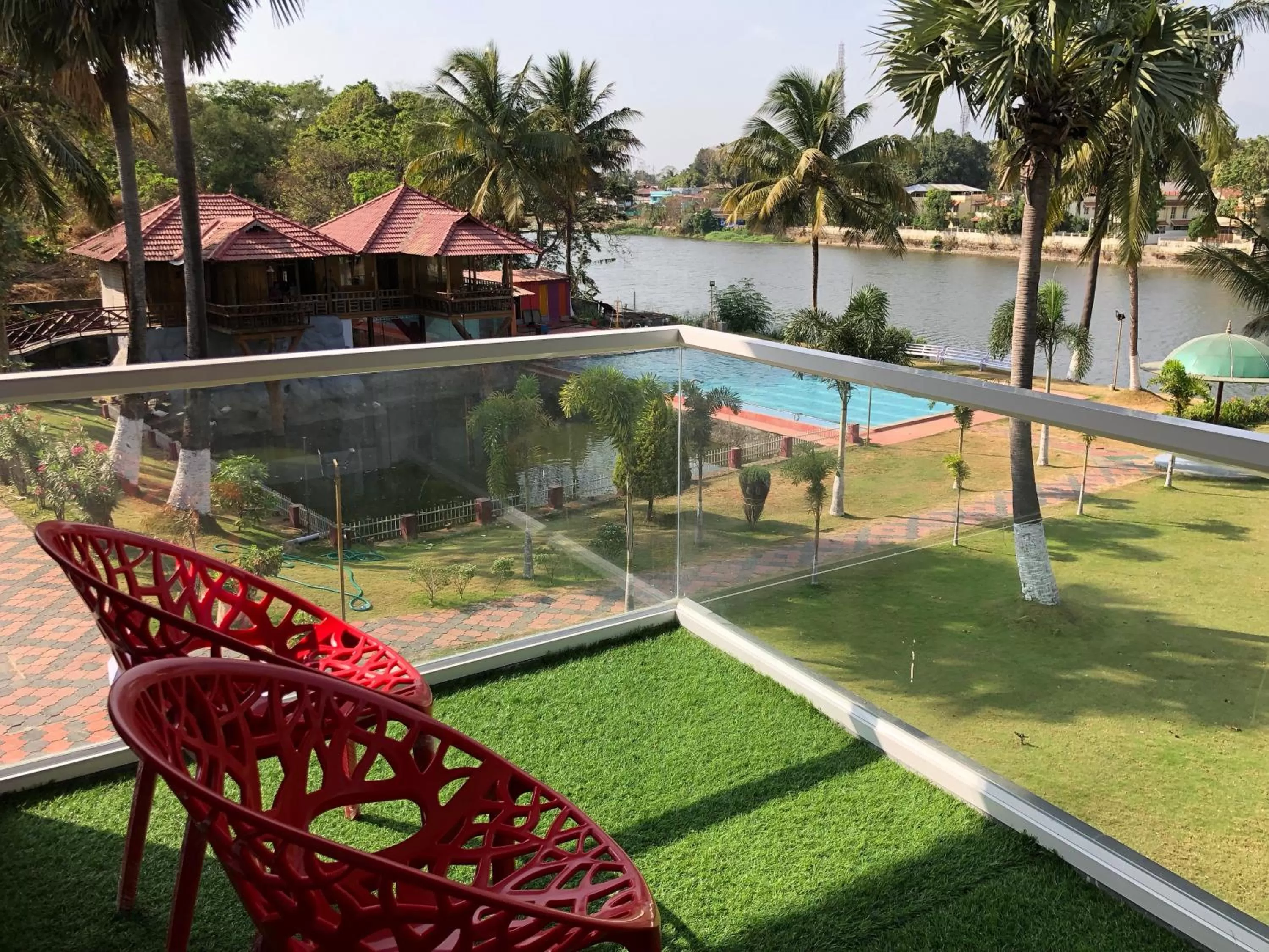View (from property/room), Pool View in Udaya Resort
