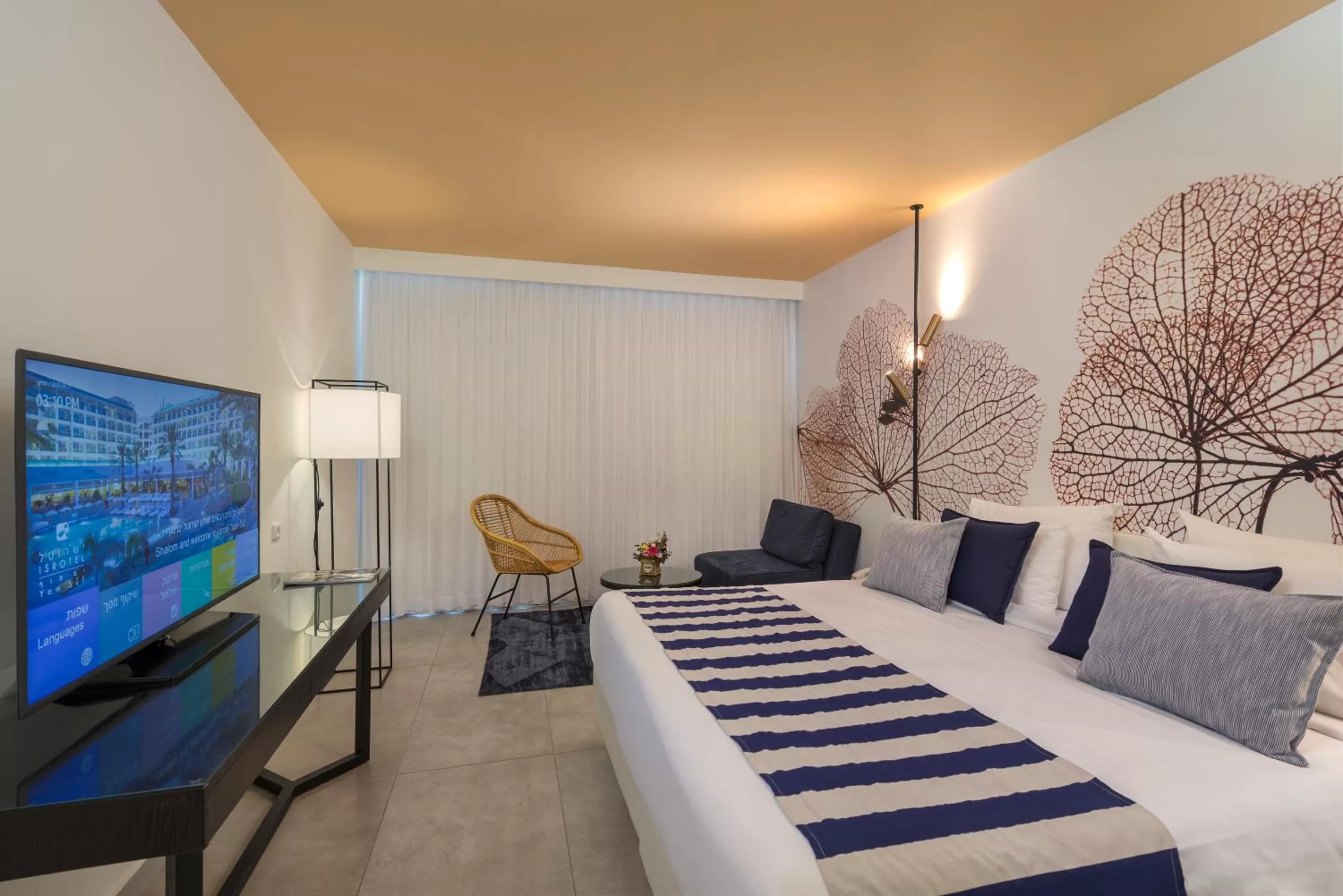 Bedroom, Bed in Yam Suf by Isrotel Collection