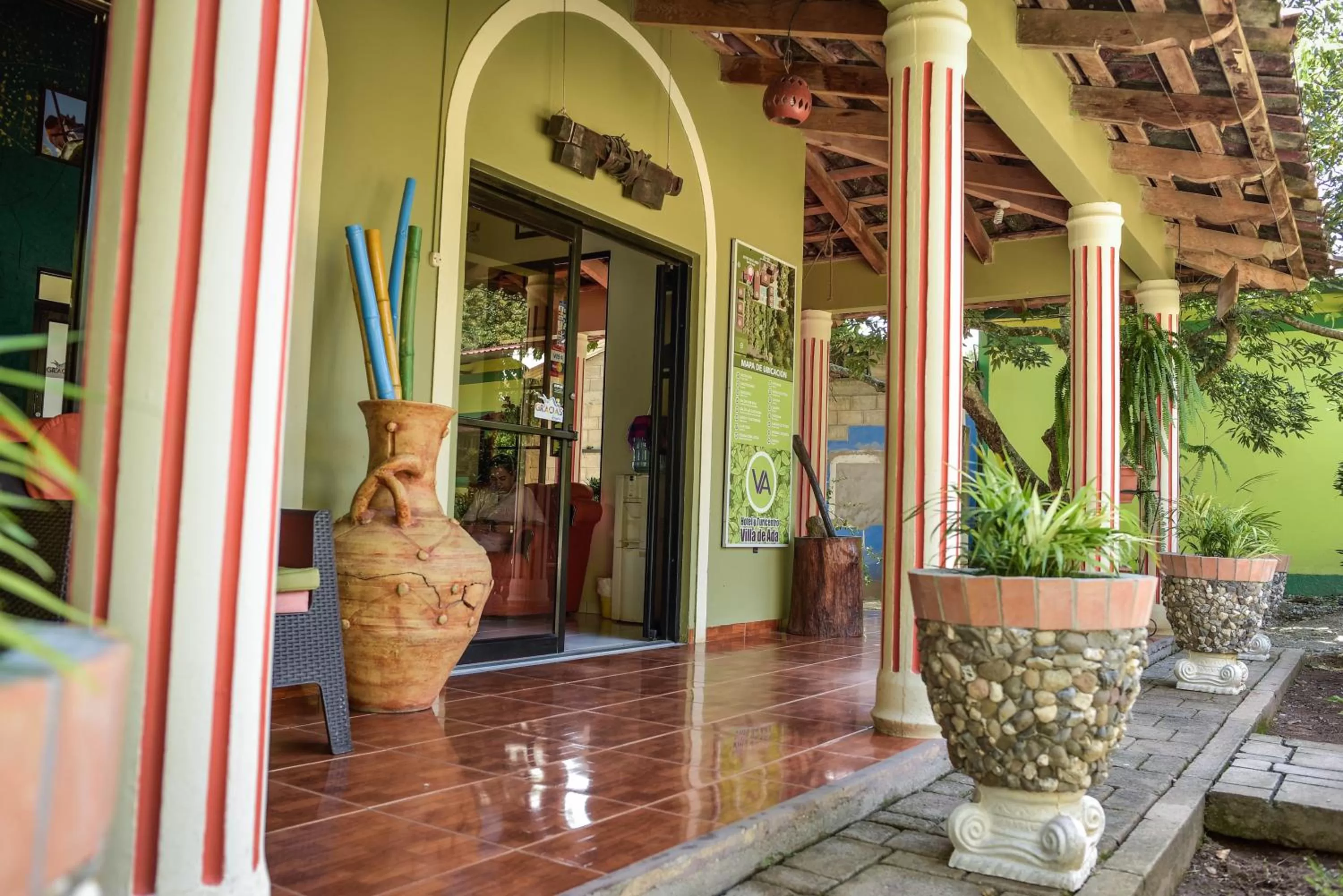 Lobby or reception in Hotel de Campo Villa de Ada