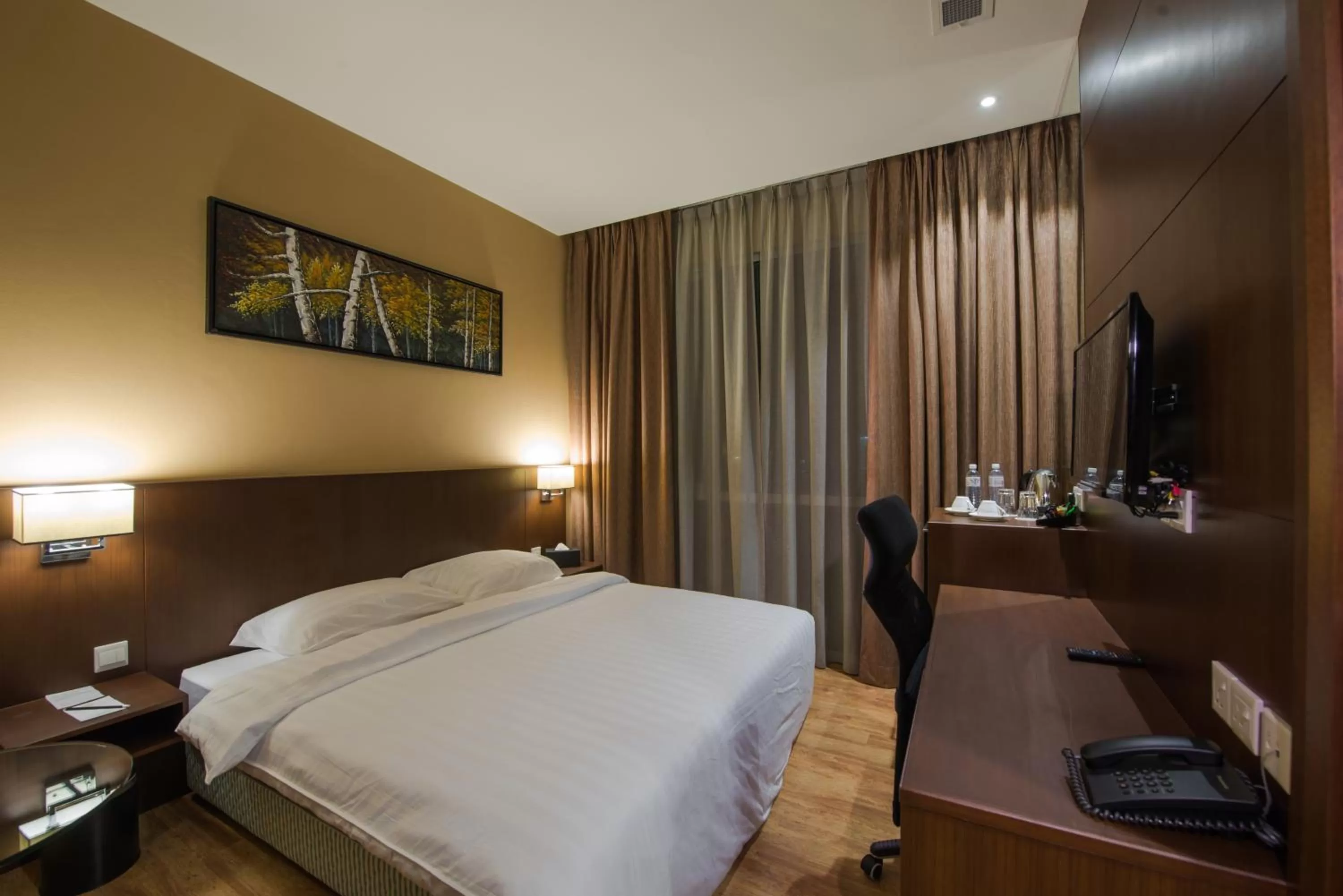 Coffee/tea facilities, Bed in Keoja Hotel