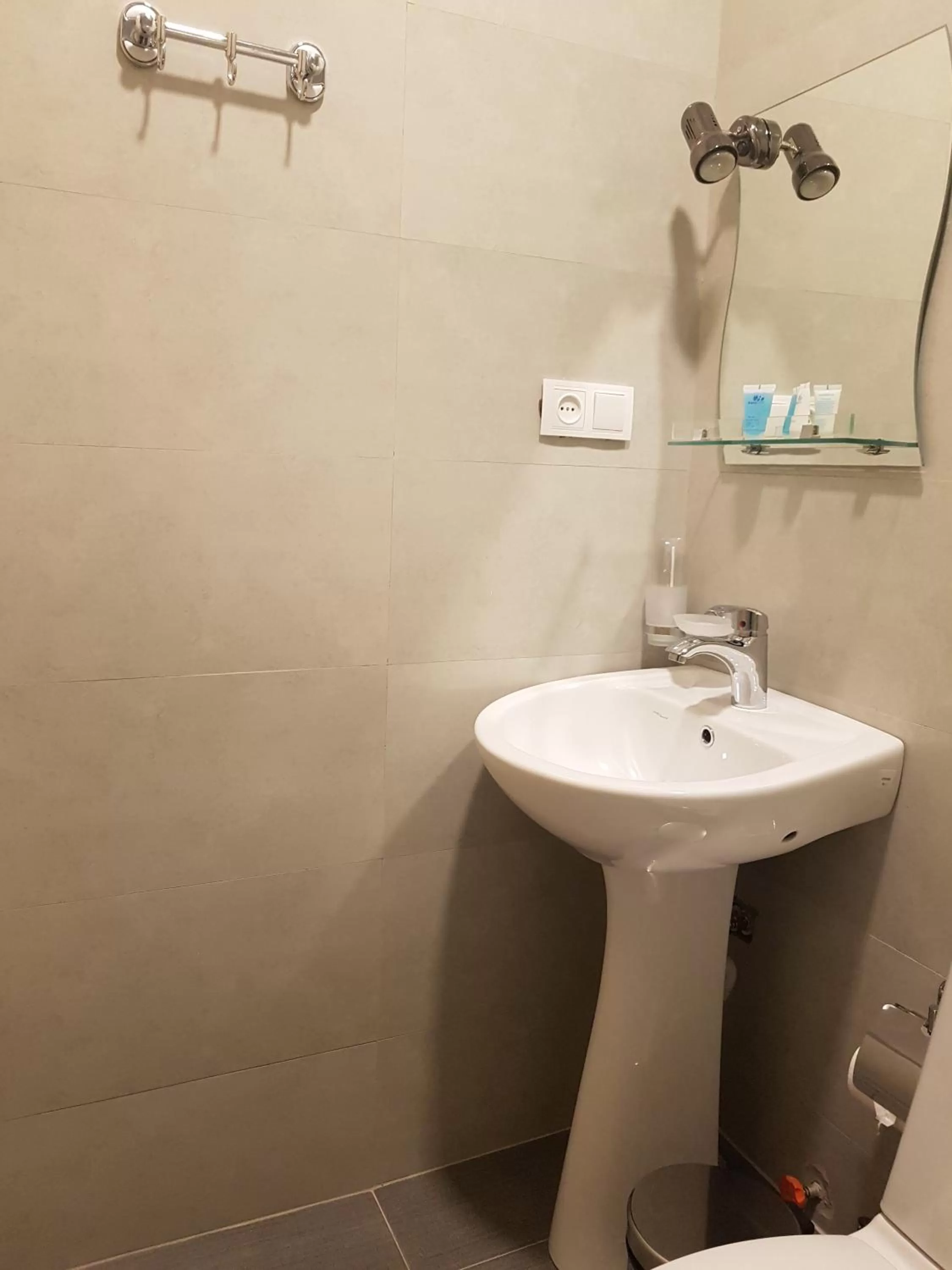 Toilet, Bathroom in villa old sololaki