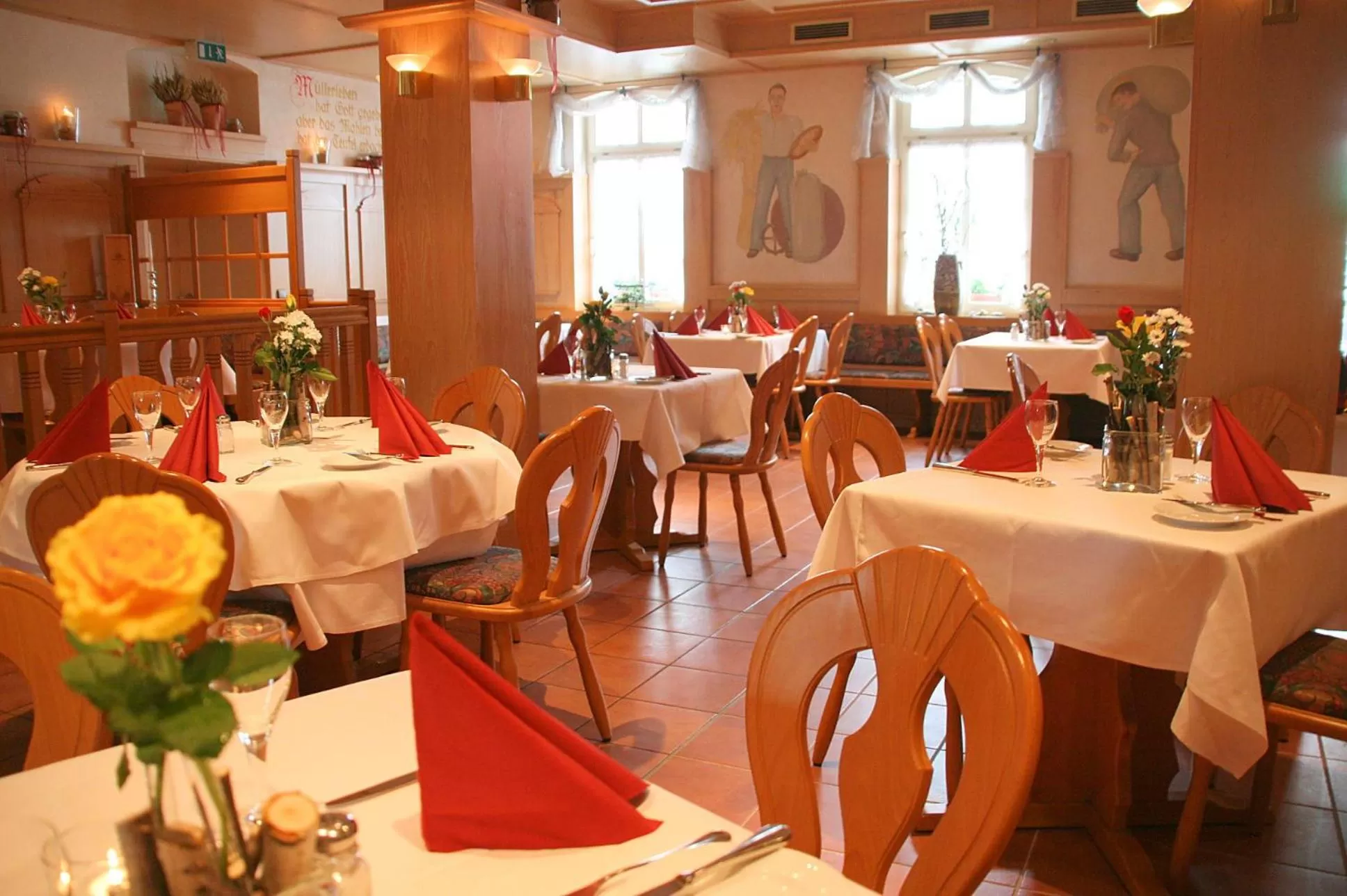 Restaurant/Places to Eat in Hotel Mühlenhof Lollar