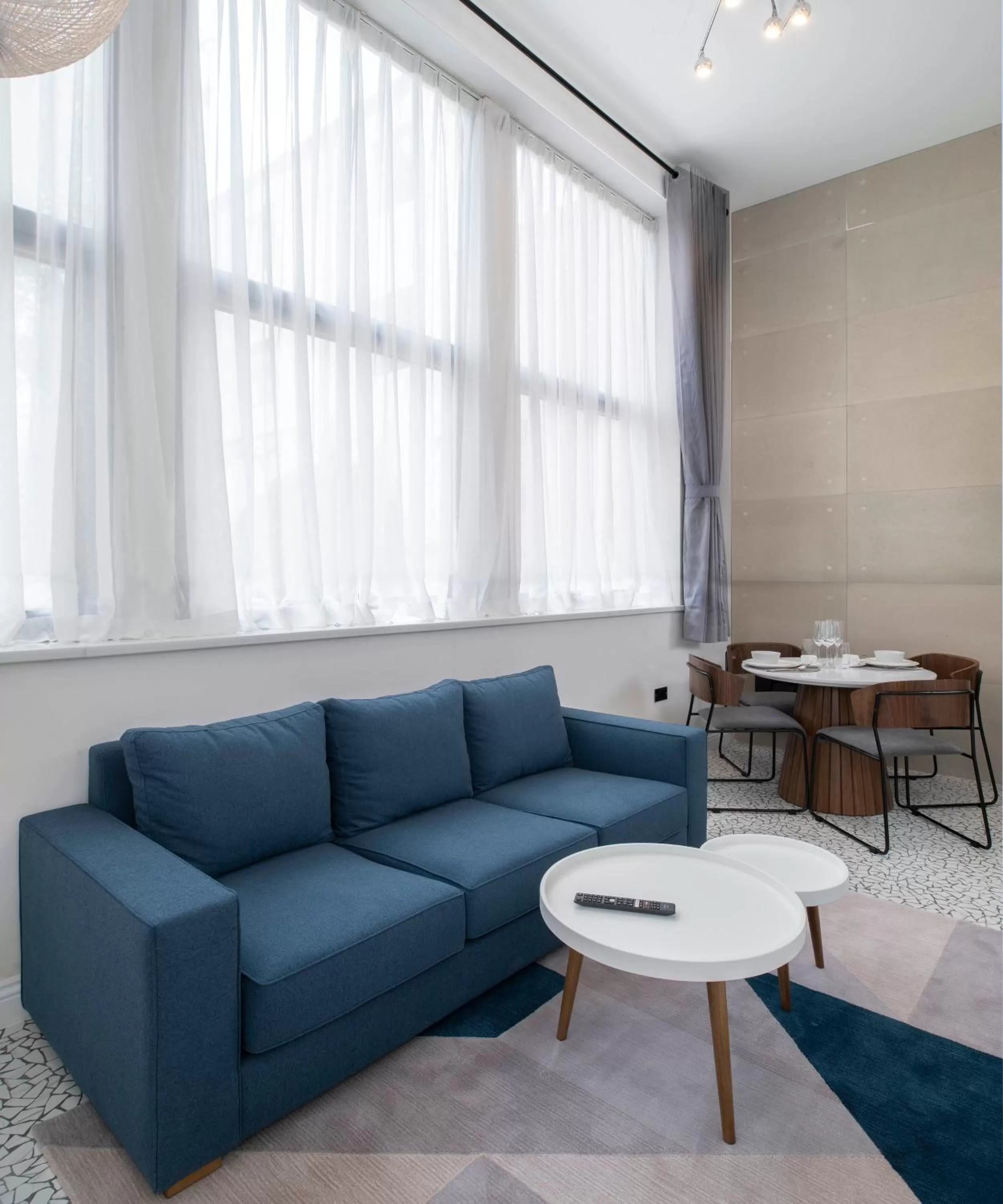 Living room in Trueman Court Luxury Serviced Apartments