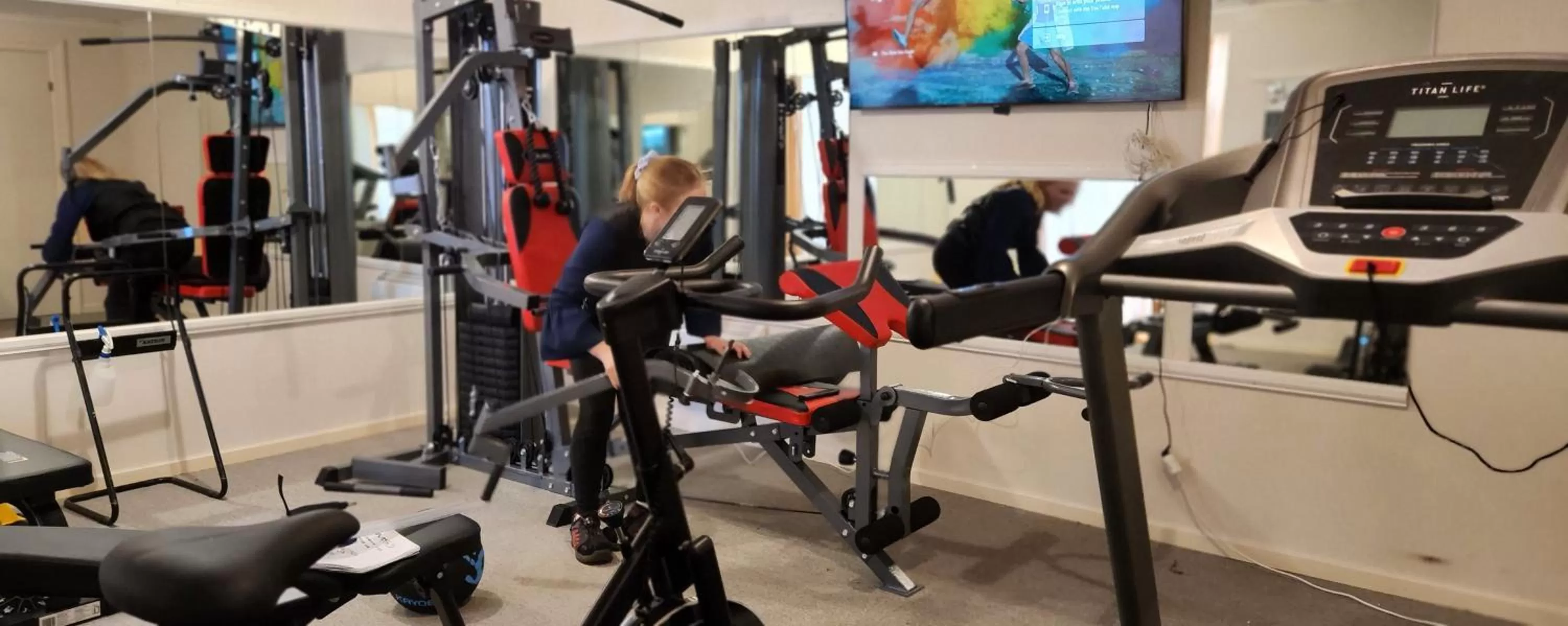 Fitness centre/facilities in Vänerport Lakefront Hotell