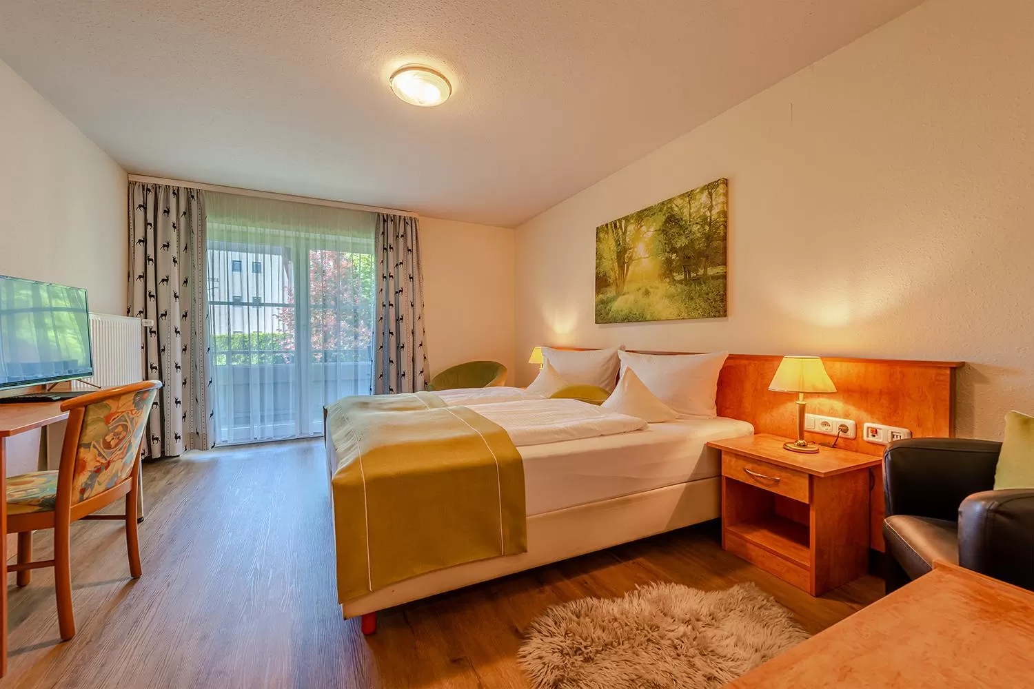 Photo of the whole room, Bed in Hotel Neudeck