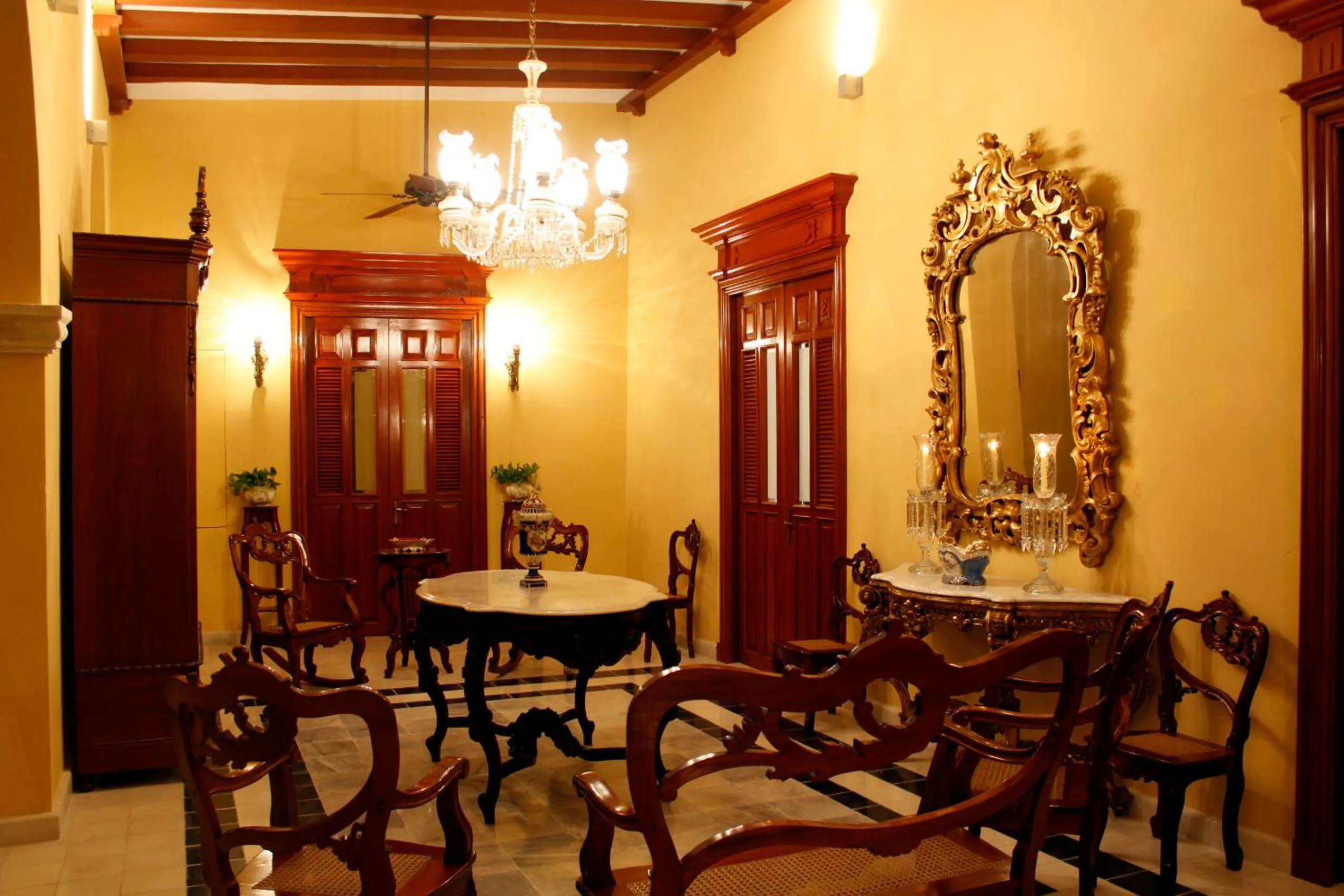 Lobby or reception in Hotel Boutique Casa Don Gustavo, Campeche