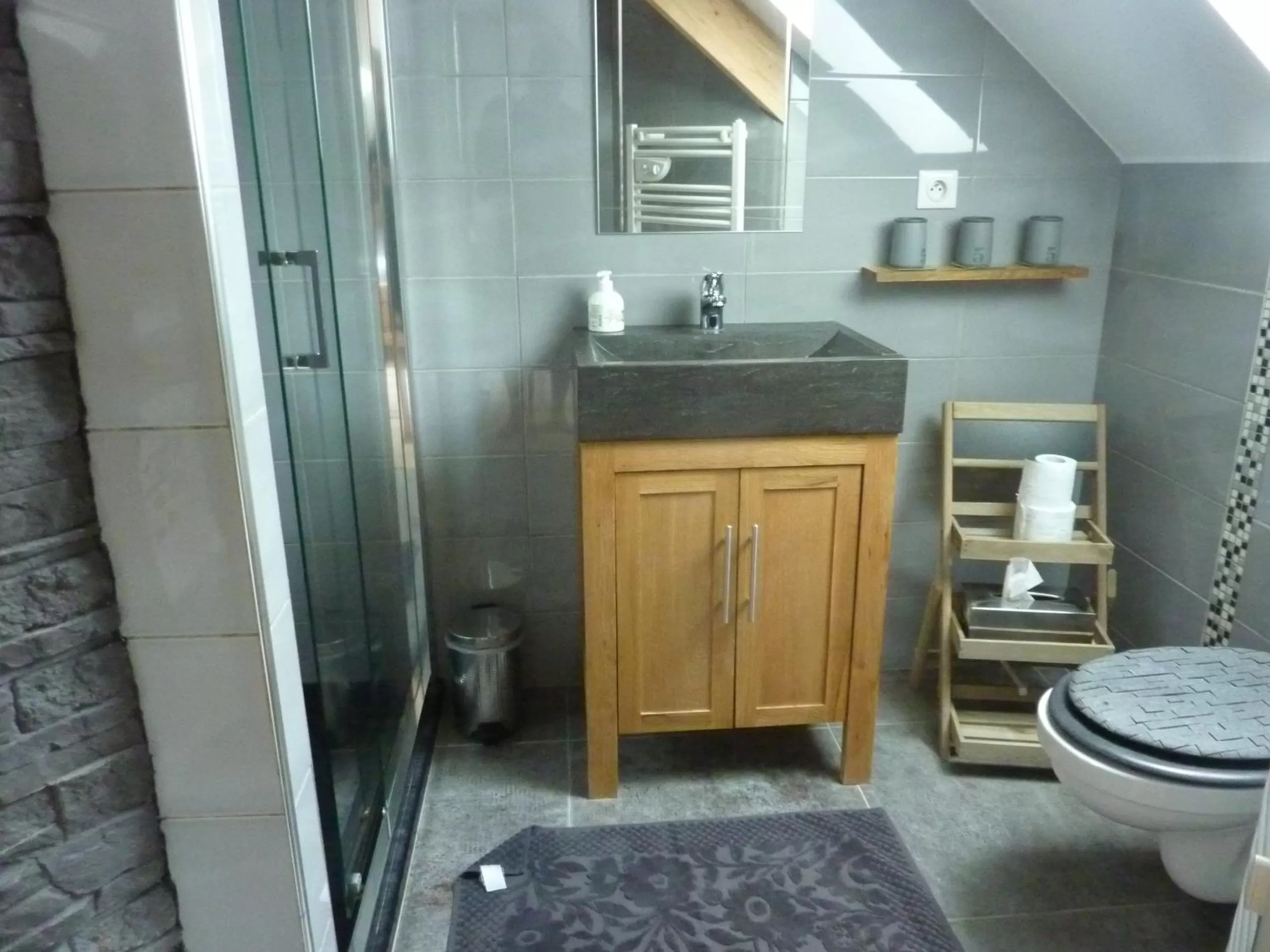 Bathroom in Les Chambres D'oriane