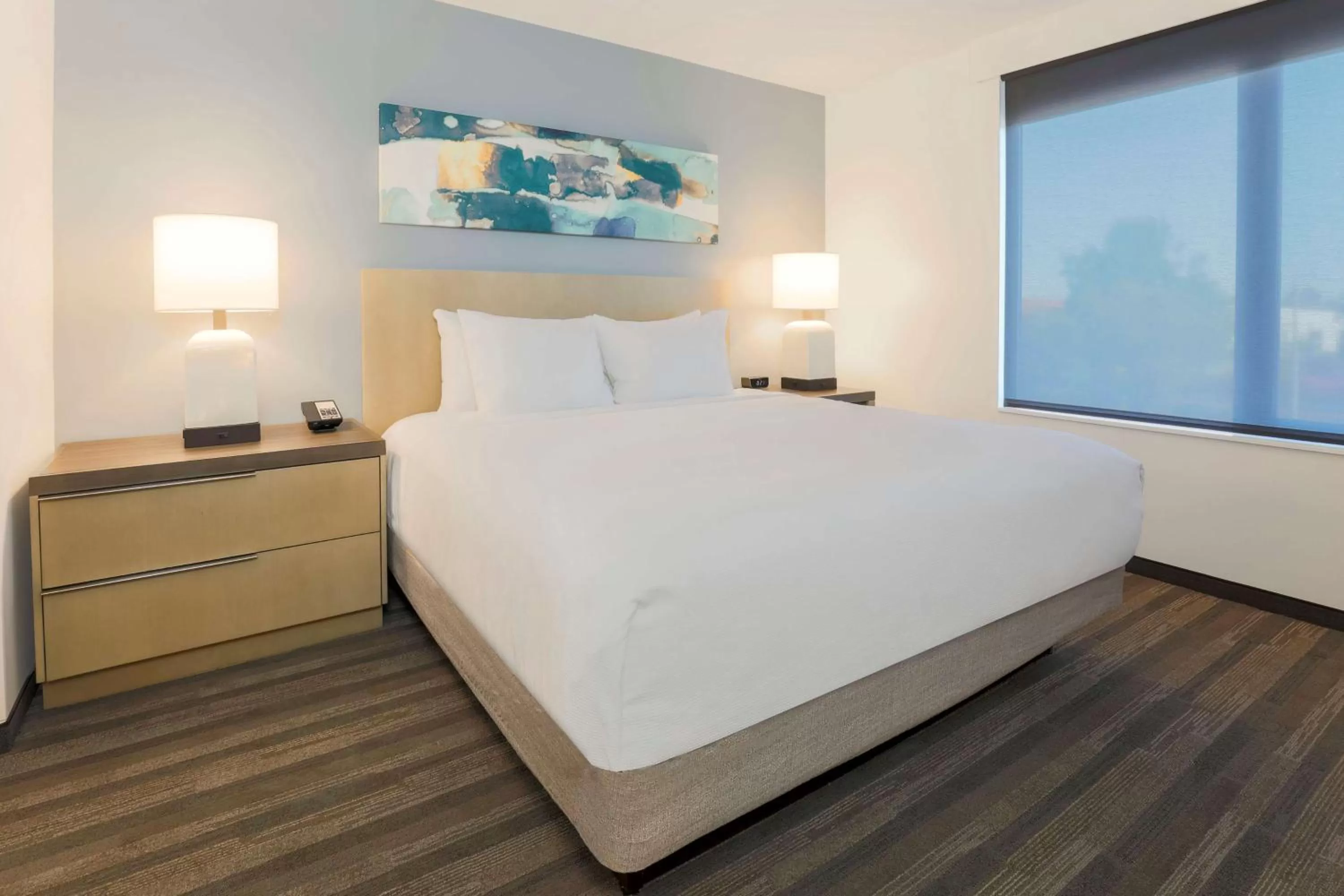 Bedroom, Bed in Hyatt House Davis