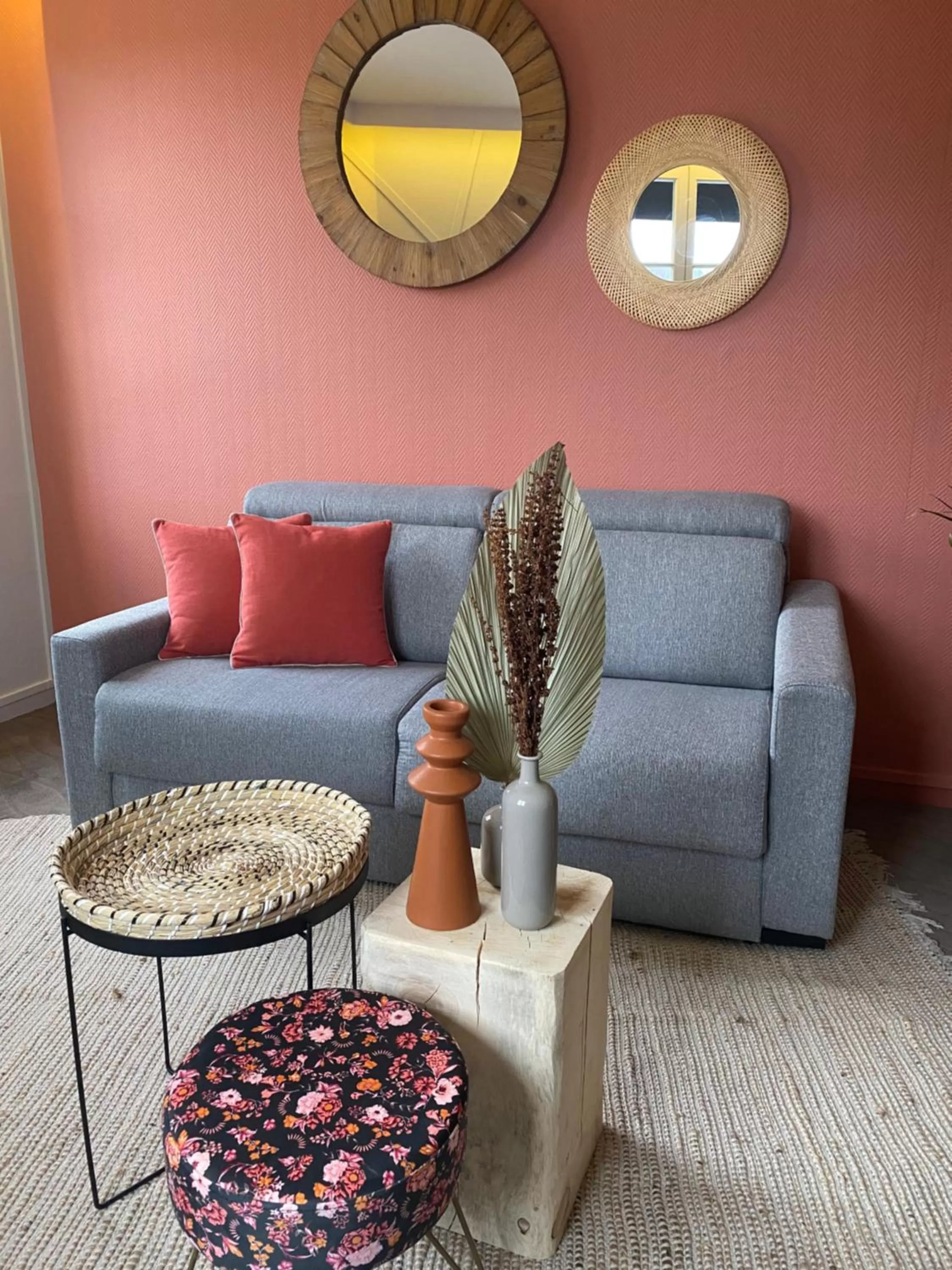 Living room in Hotel Normandy
