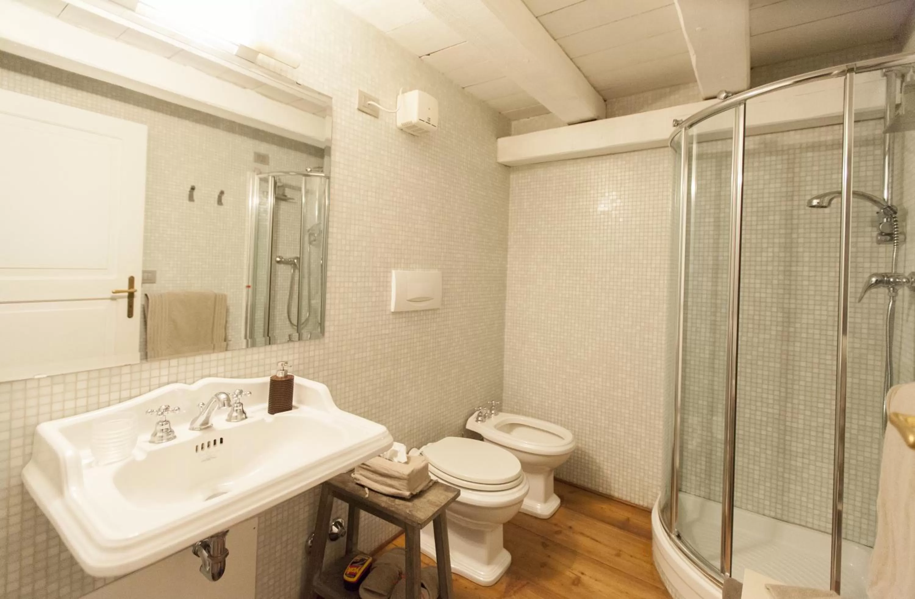 Bathroom in Locanda Al Cappello