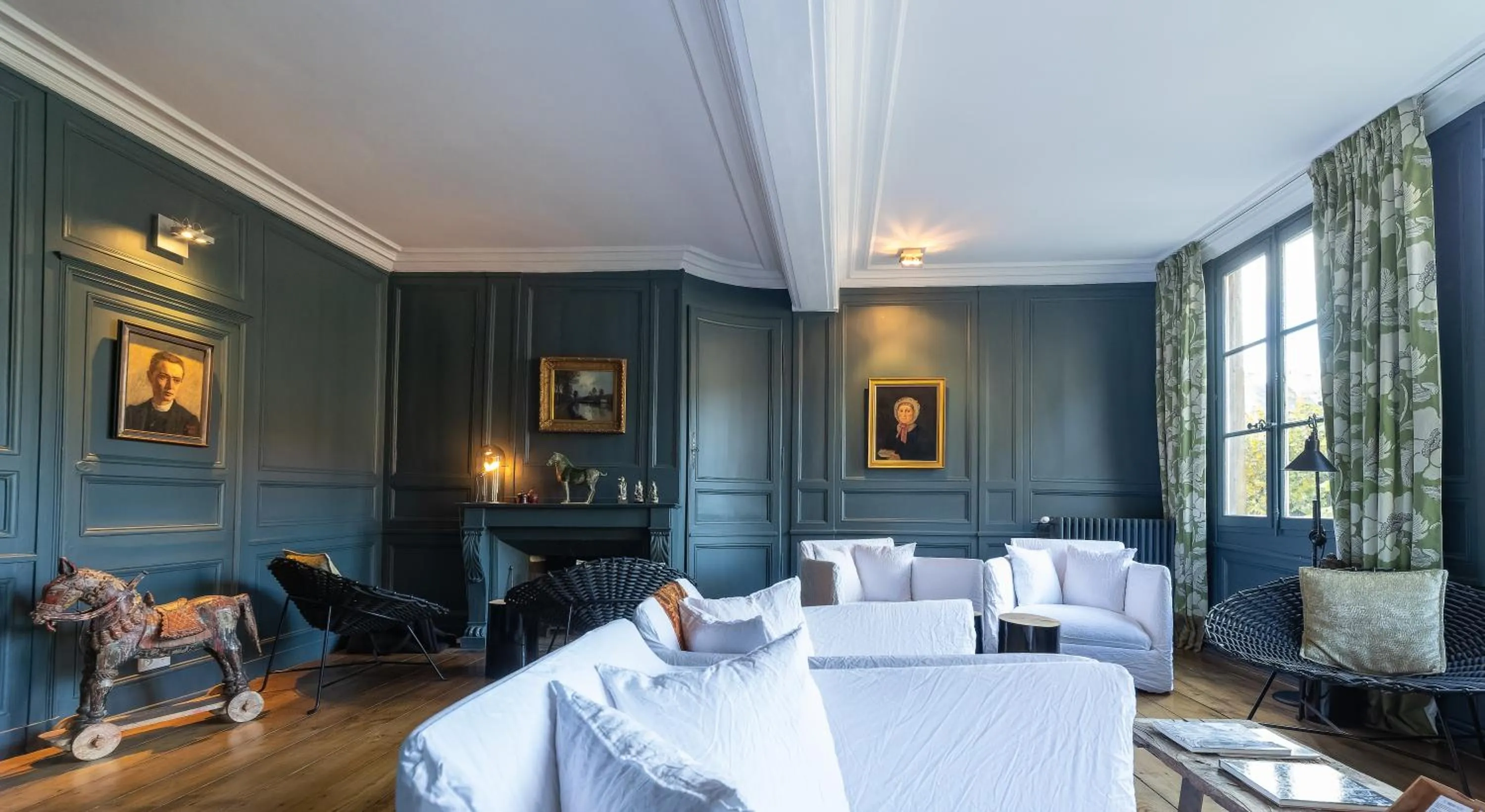 Living room in La Maison Pavie