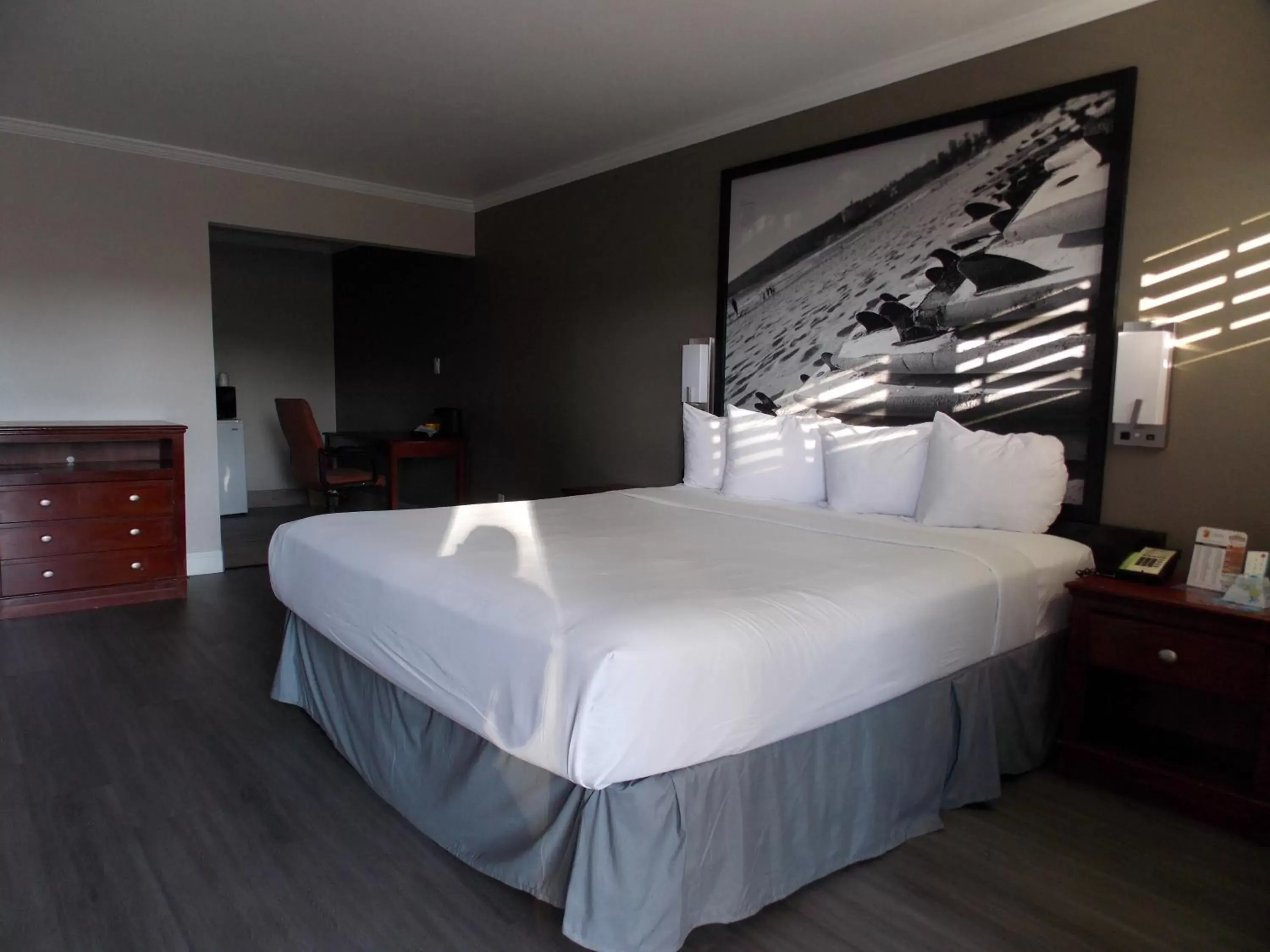 King Room - Non-Smoking in Super 8 by Wyndham Santa Cruz Beach King Room - Non-Smoking in Super 8 by Wyndham Santa Cruz Beach