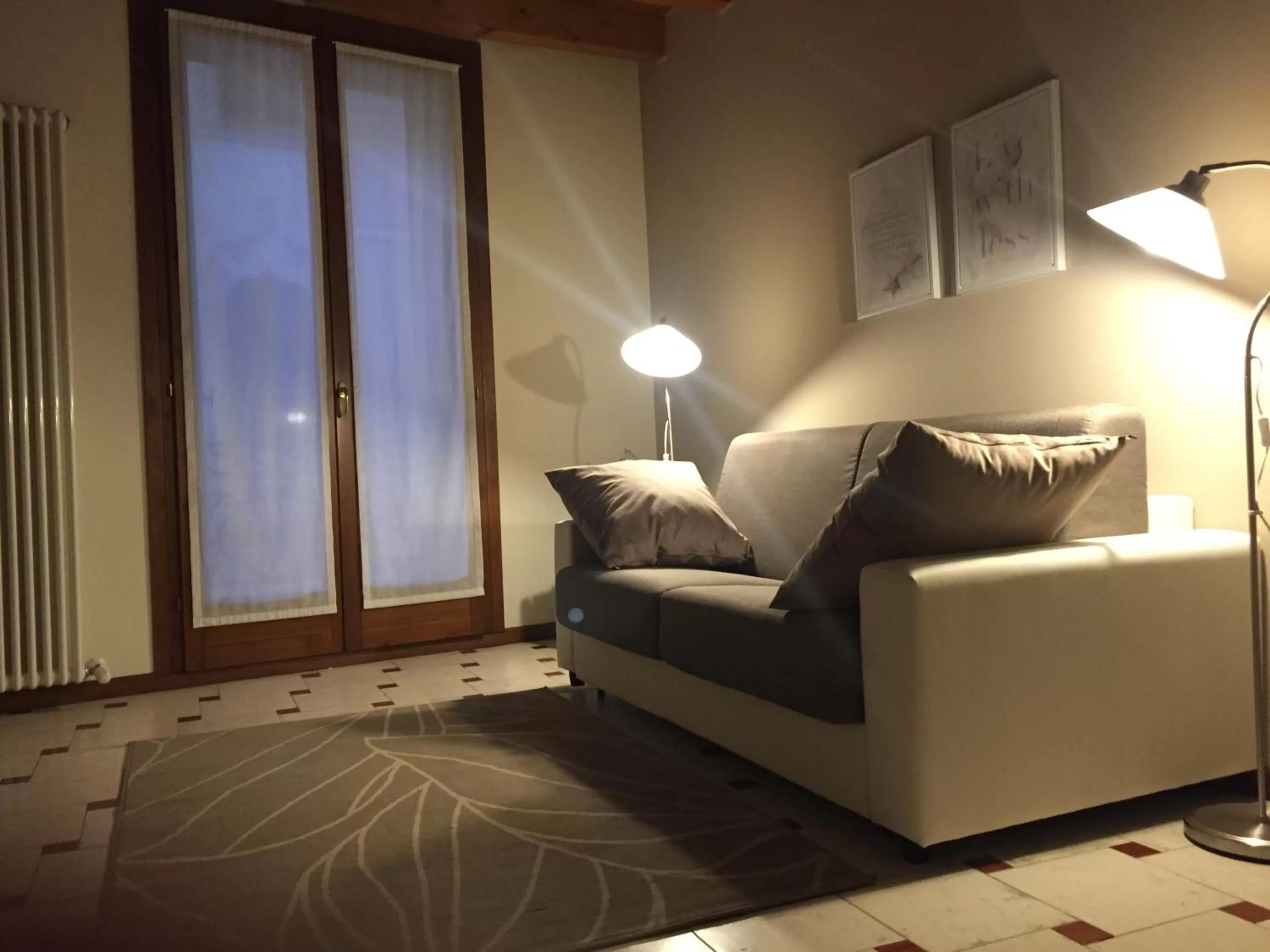 Bed, Seating Area in B&B Via Garibaldi