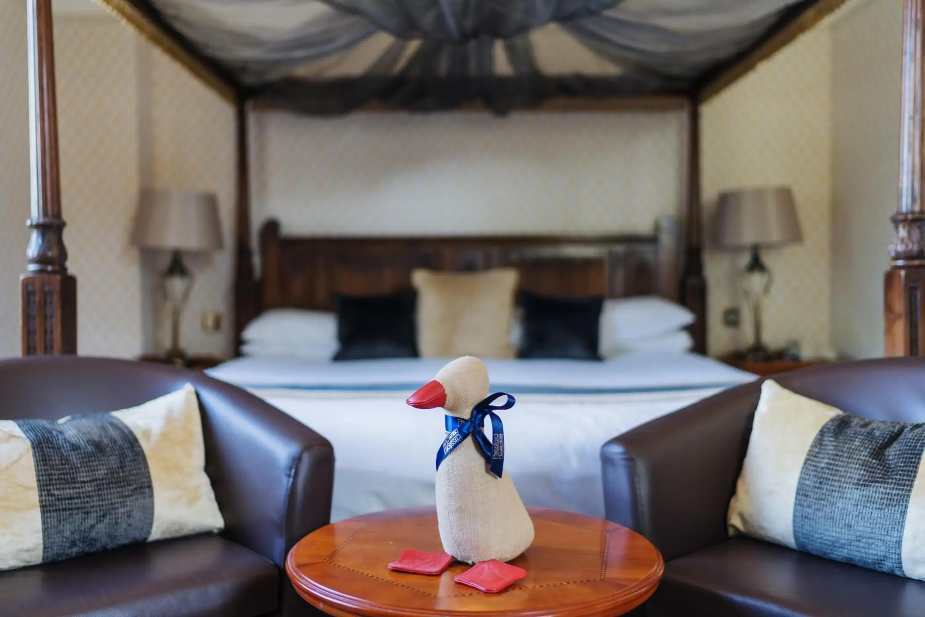 Four Poster Room in Passford House Hotel Four Poster Room in Passford House Hotel